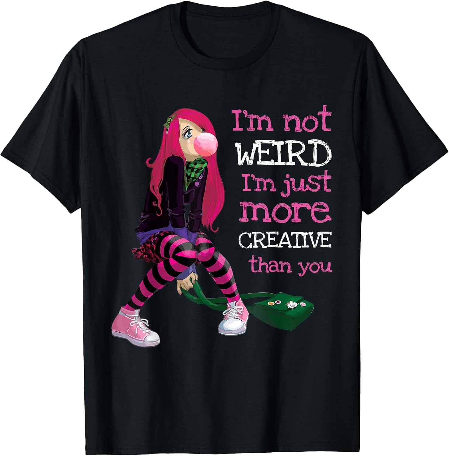 Kawaii Anime Girl Kawaii Clothes Anime Clothing Goth Girl T-Shirt