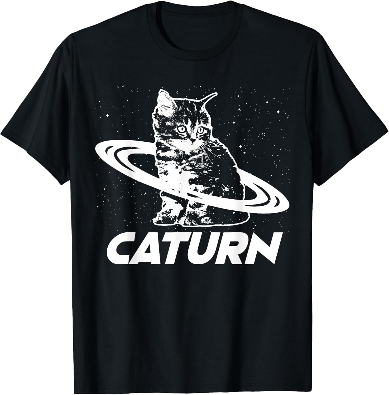 Caturn Space Cat Tees