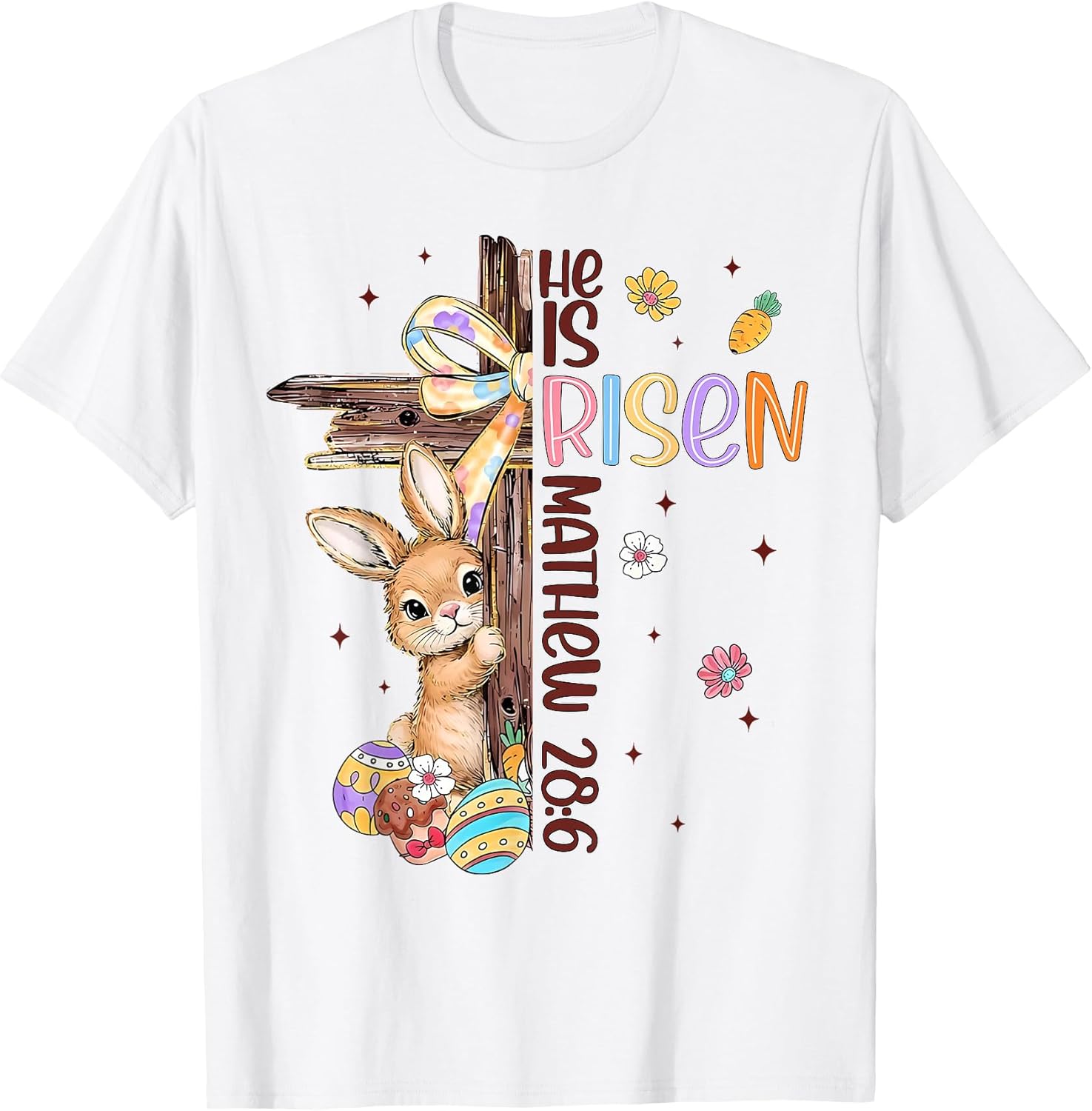 He Is Risen Christian Bunny Easter Gift