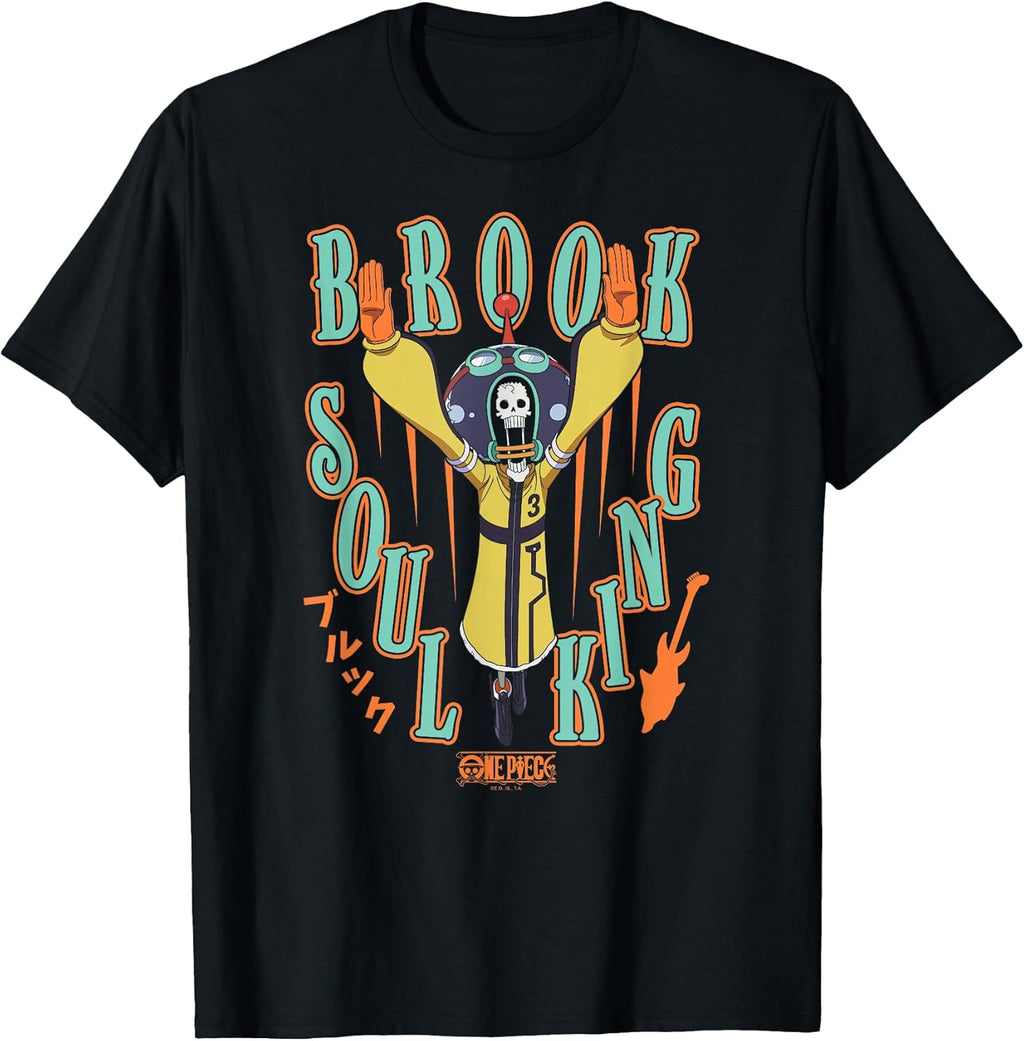 Anime Flying Soul King Brook Egghead Island T-Shirt