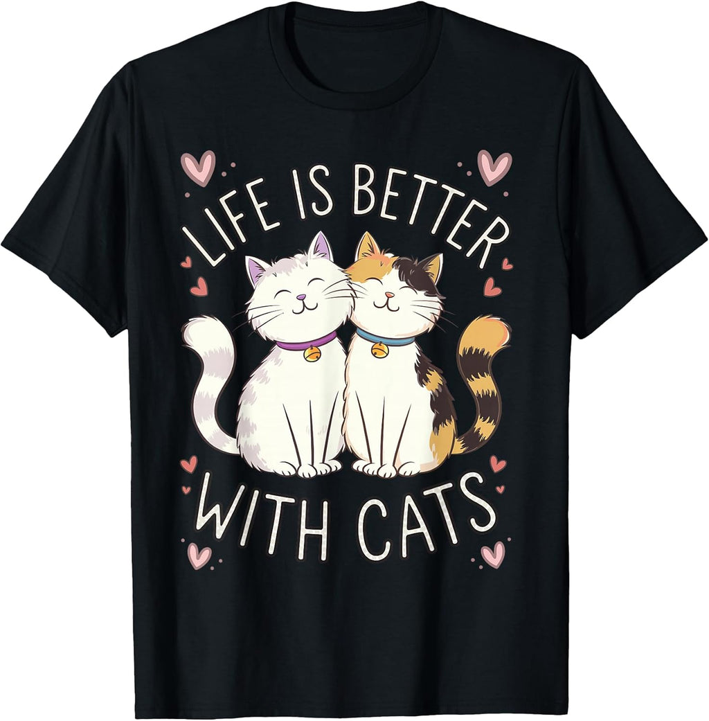 Funny Cat Lover Women Girls Ladies