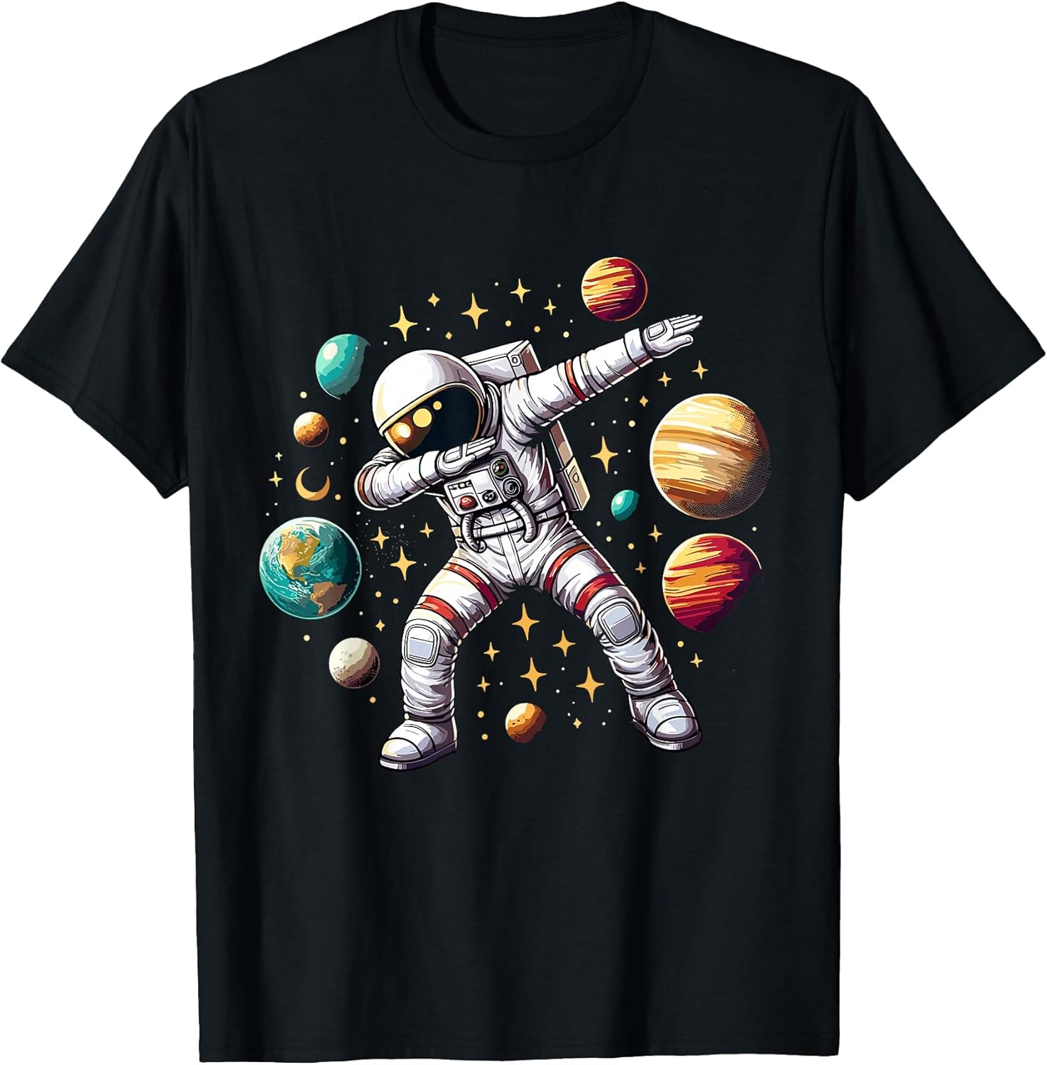 Space Astronaut Cosmic Galaxy Tees