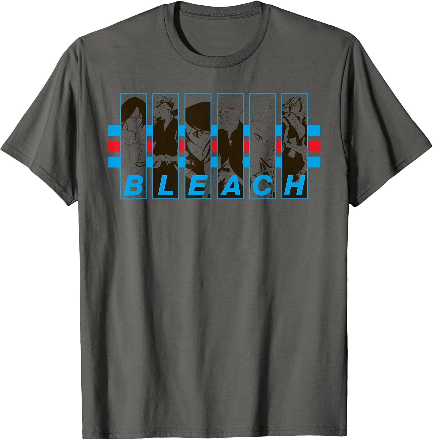 5 Character Frames Anime T-Shirt