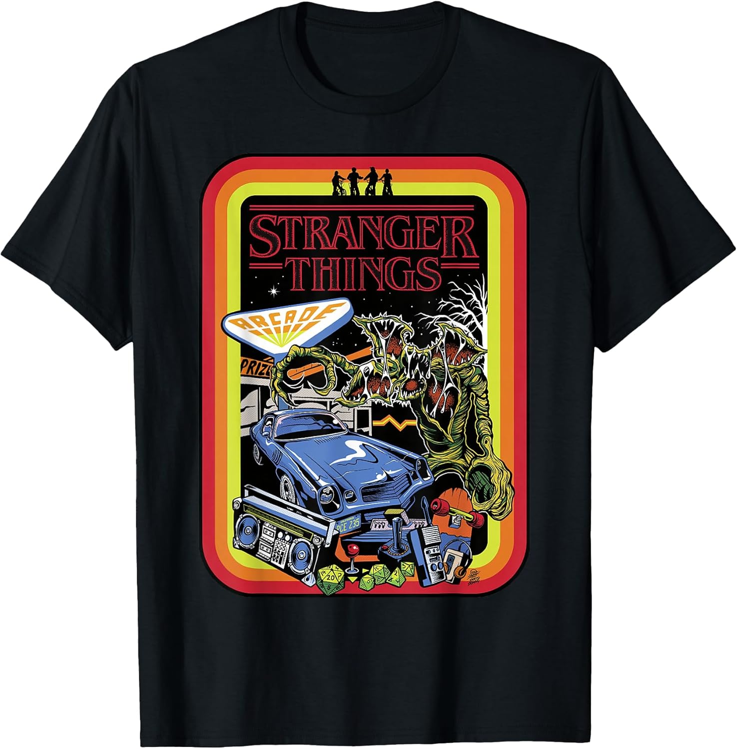 Day Retro Poster Short Sleeve T-Shirt
