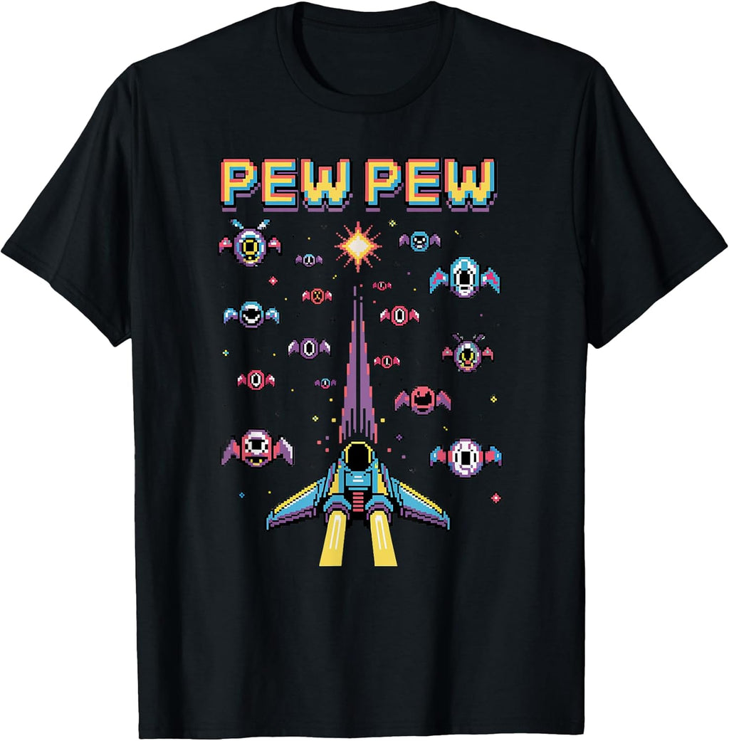Retro Video Game Funny 80s Nostalgia Arcade Gaming Novelty T-Shirt