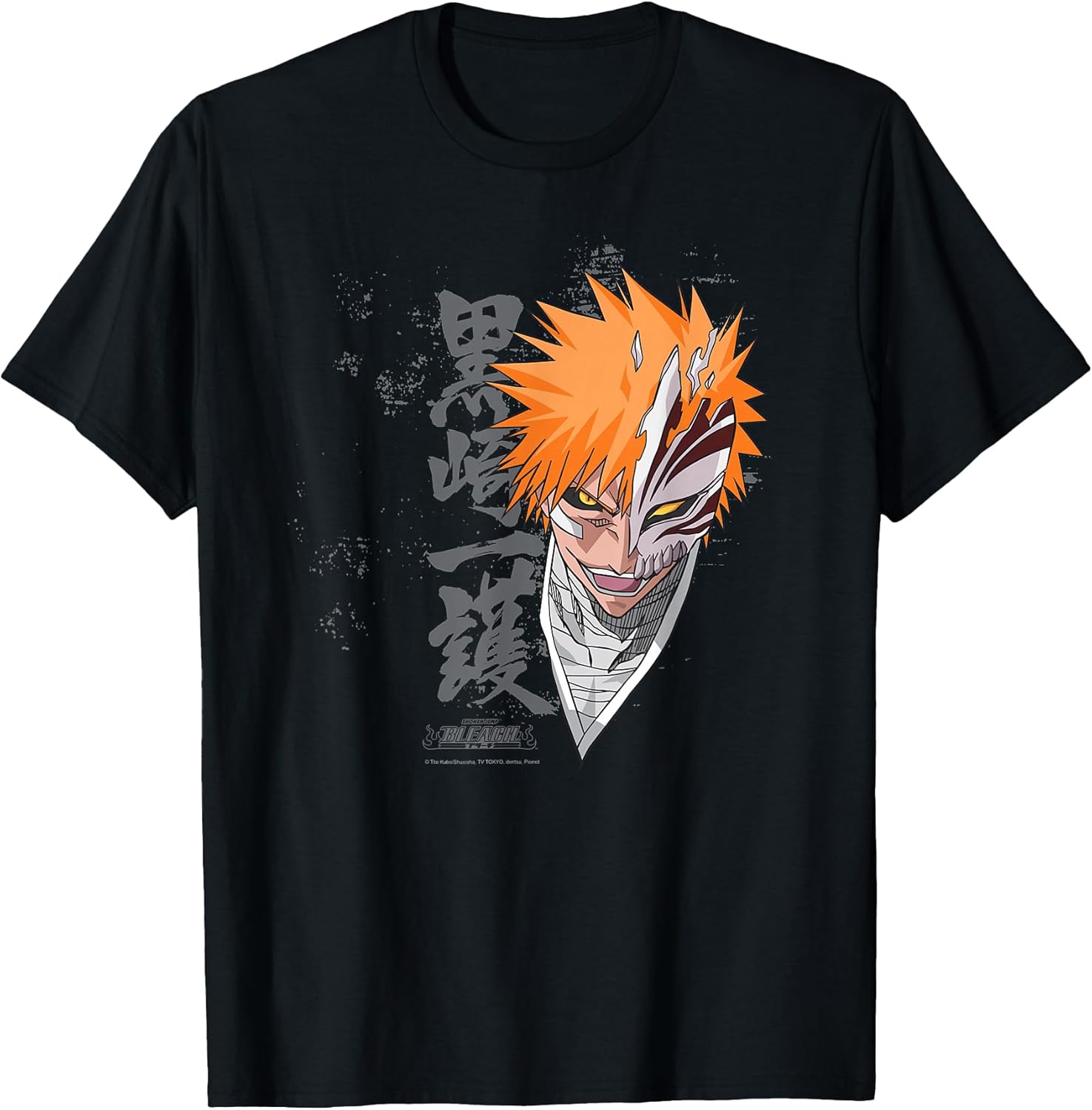 Ichigo Transform Splatter Pattern Anime T-Shirt