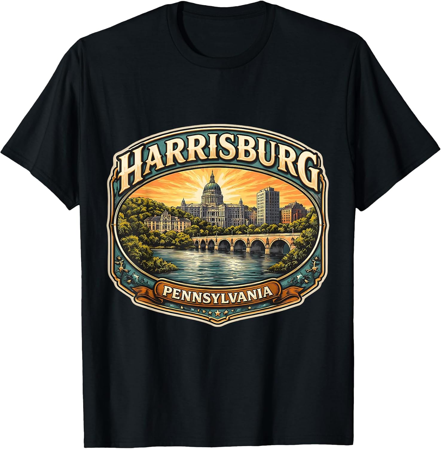 Harrisburg Pennsylvania Souvenir City State Merch