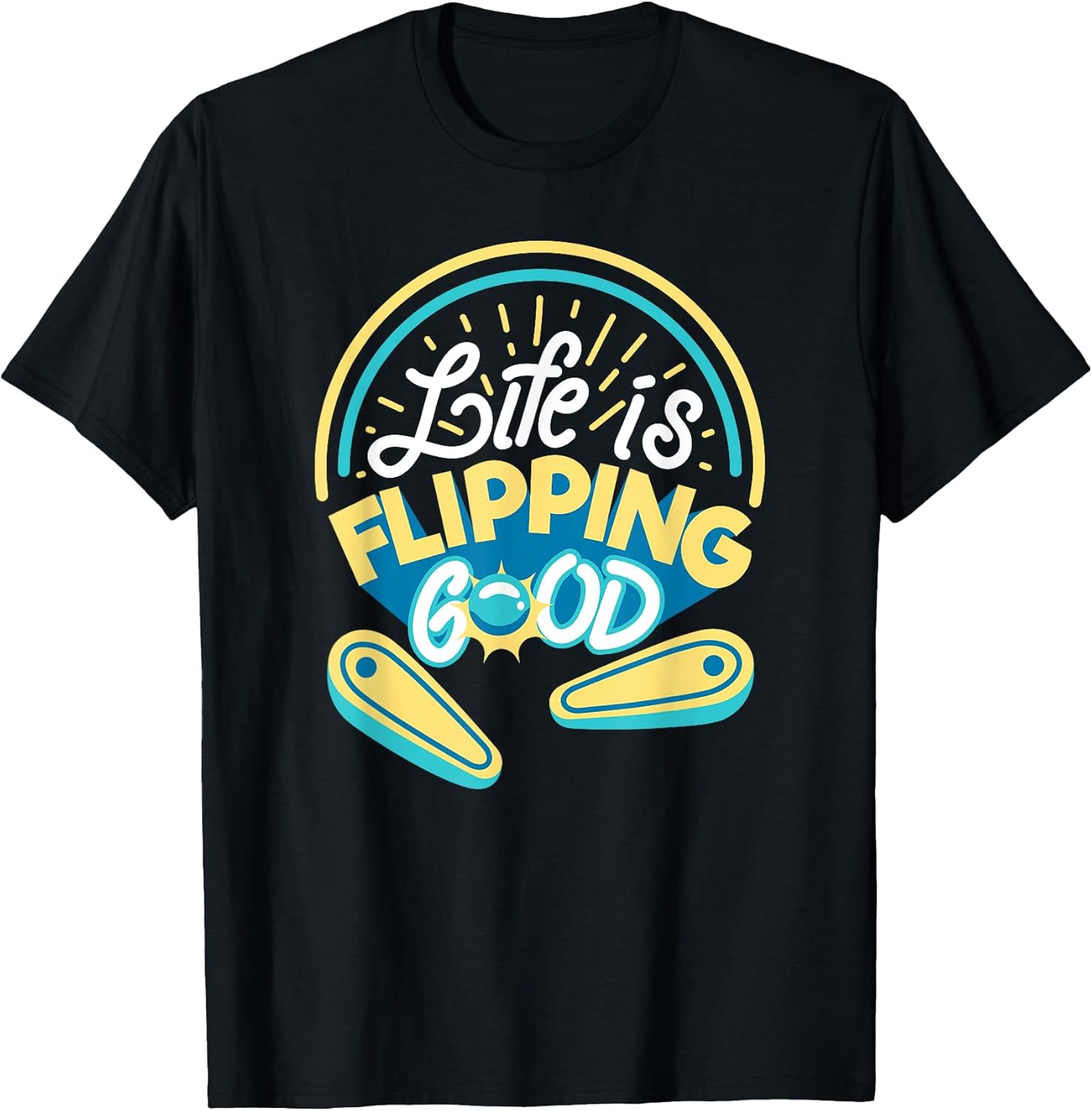 Classic Retro Arcade Pinball - Arcade Game Retro 80s Gaming T-Shirt