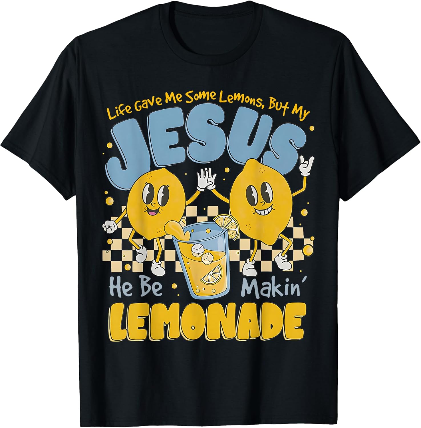 Funny Lemonade Jesus Christian Women Men