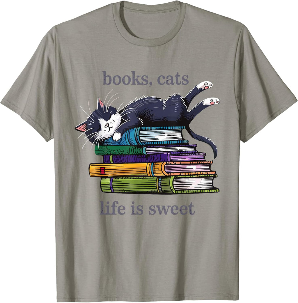 Books Cats Life Is Sweet