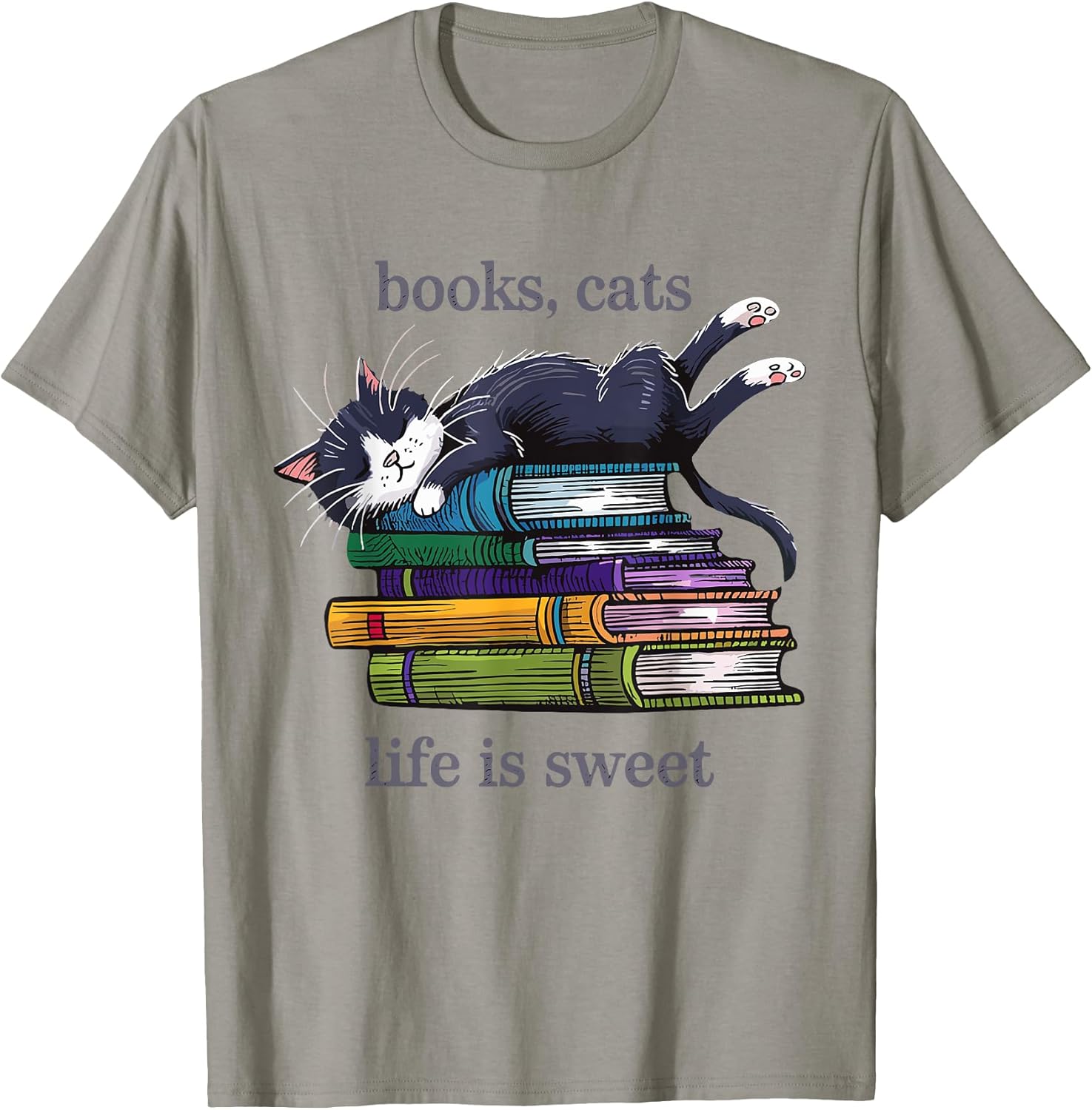 Books Cats Life Is Sweet