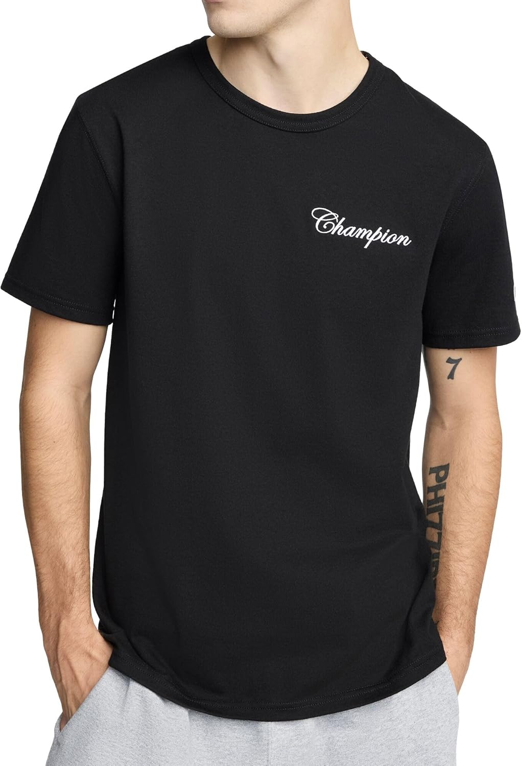 Men's Heritage Short-Sleeve T-Shirt, Butterfly Script Logo