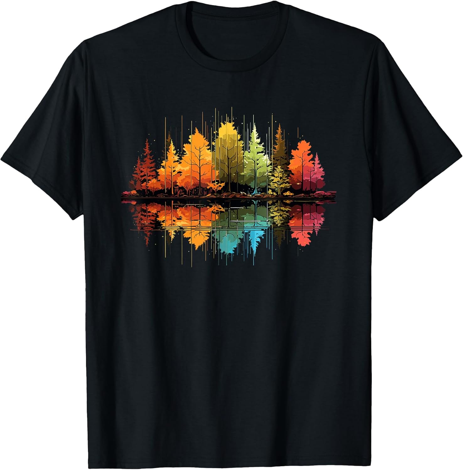 Colorful Trees Nature Landscape For Women Men