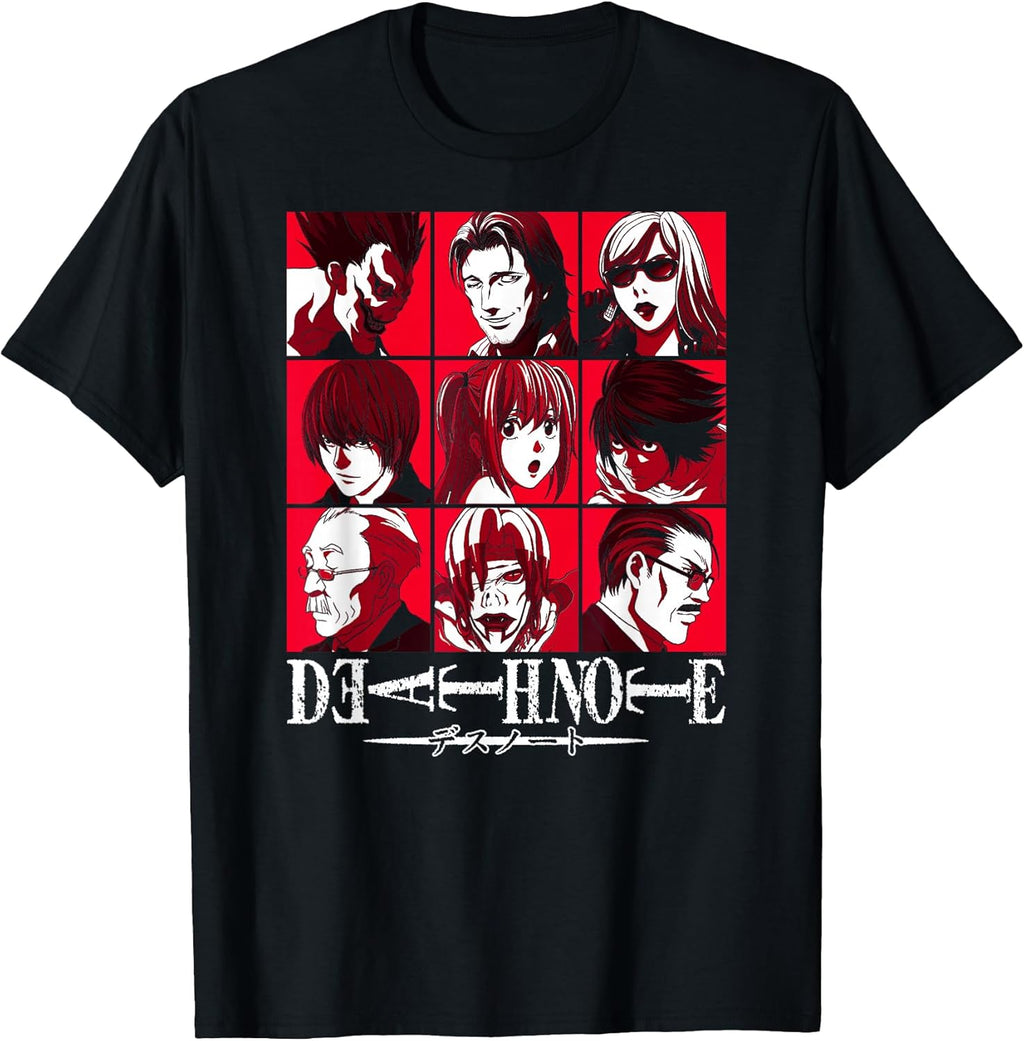Character Pop Art Grid Anime T-Shirt