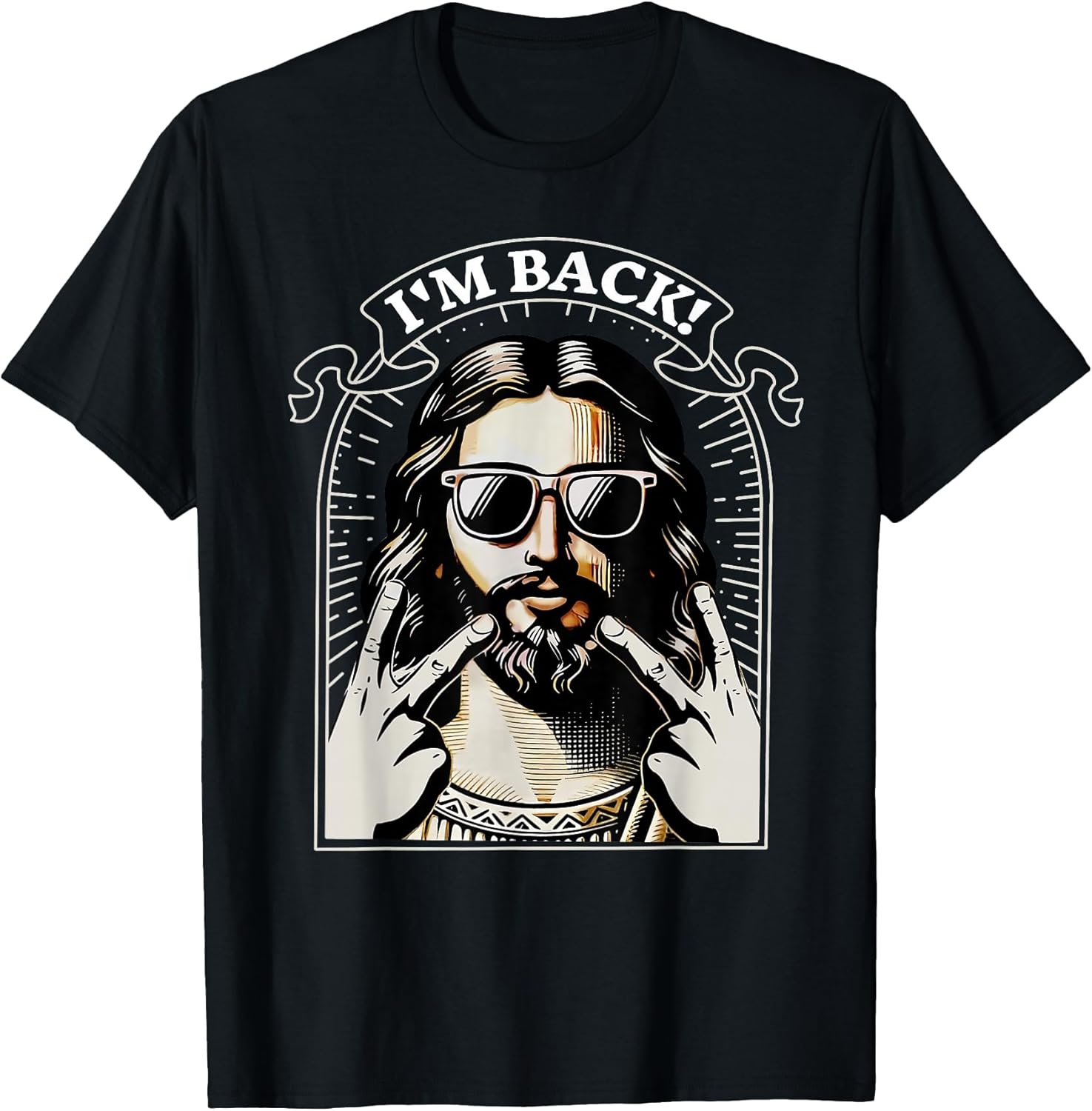 I'm Back Happy Easter Jesus Christian Good Friday