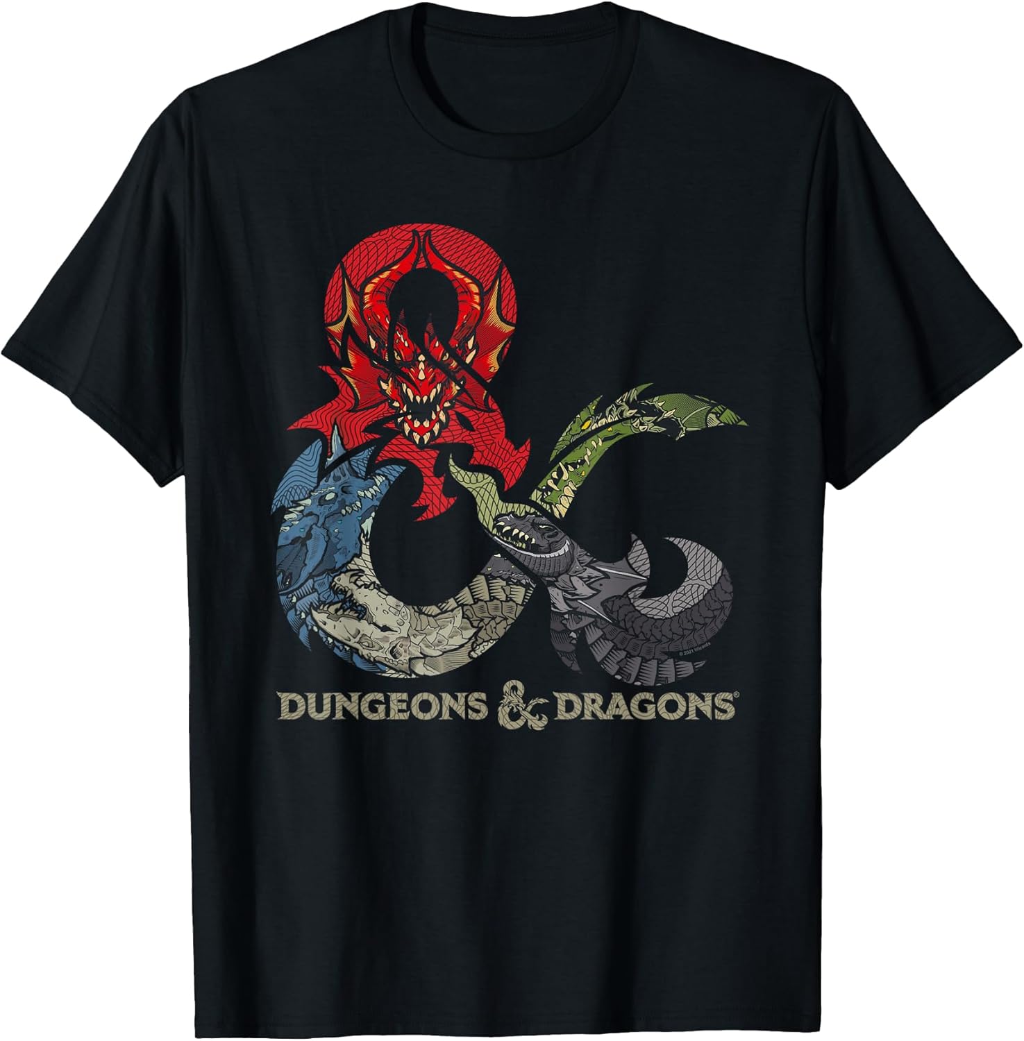 Dragon Ampersand Logo T-Shirt Small