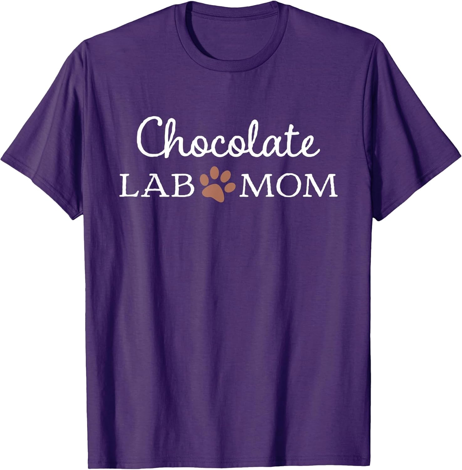 Chocolate Lab Mama Dad Shirts for Women Men Merch