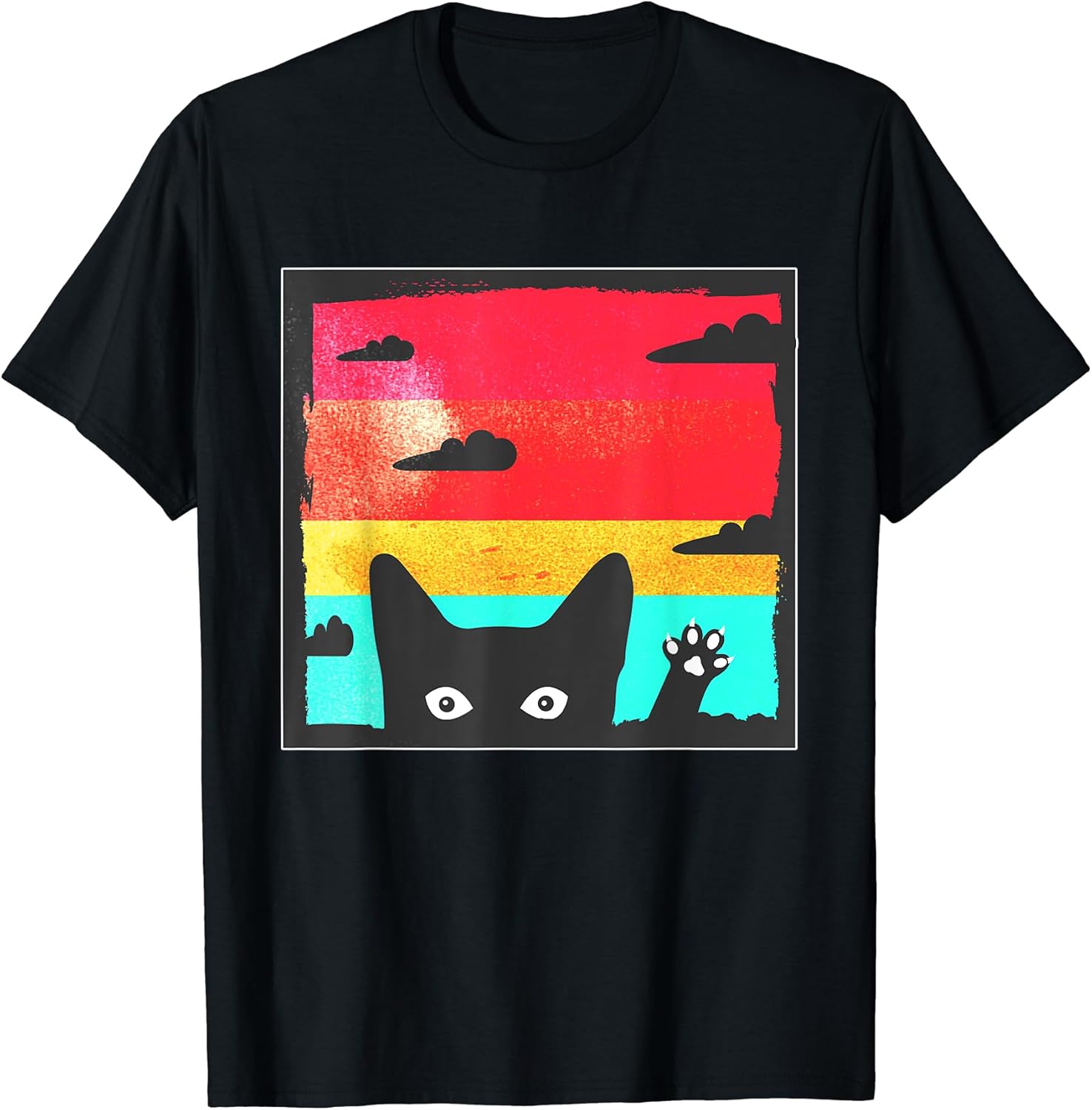 Funny Cat Retro Gift Kitty for Cat Lovers