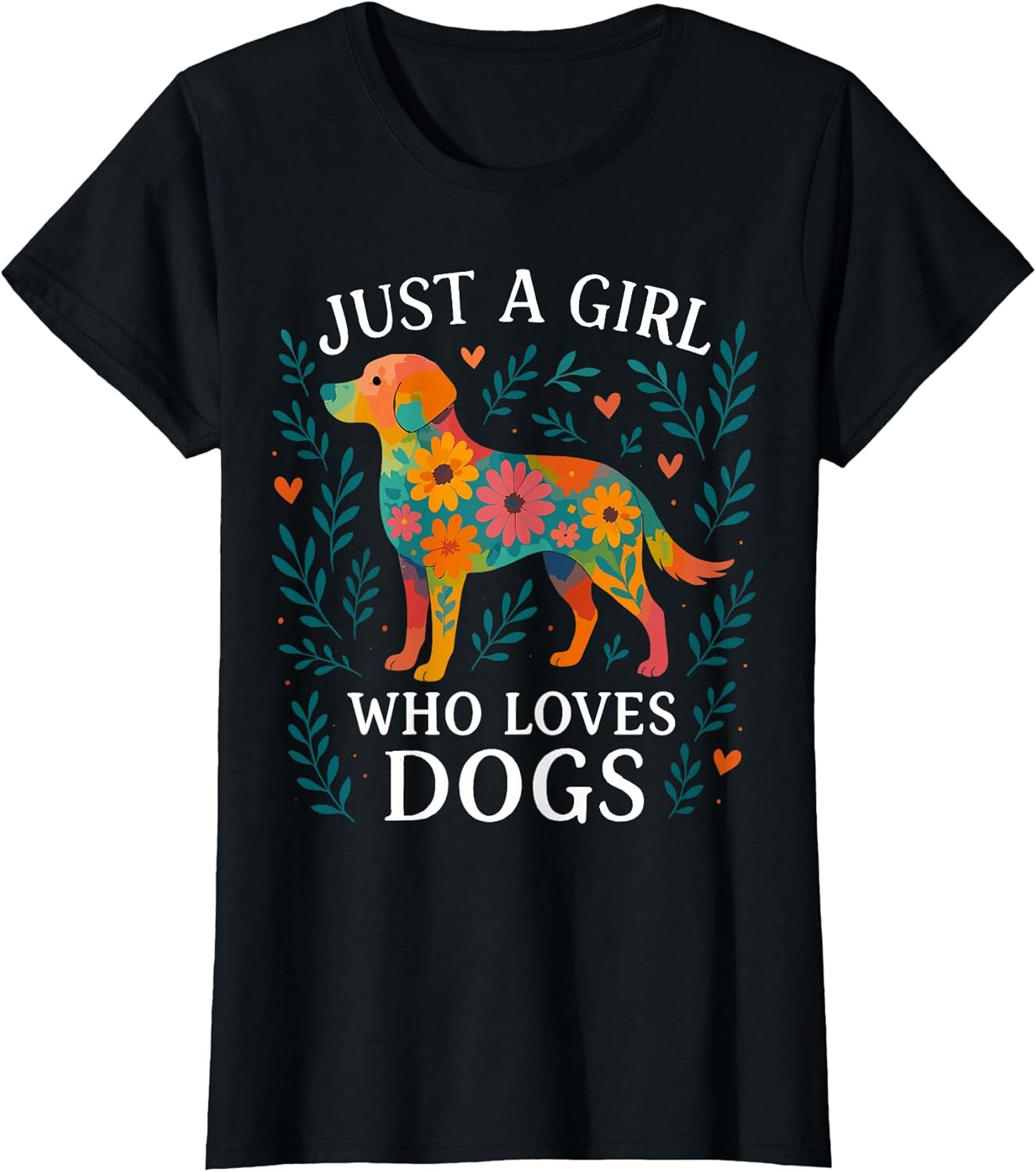 Cute Girl who Loves Dog