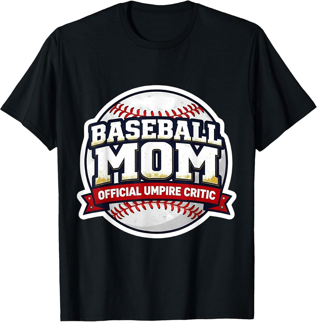 Baseball Mom Official Umpire Critic Mother Merch