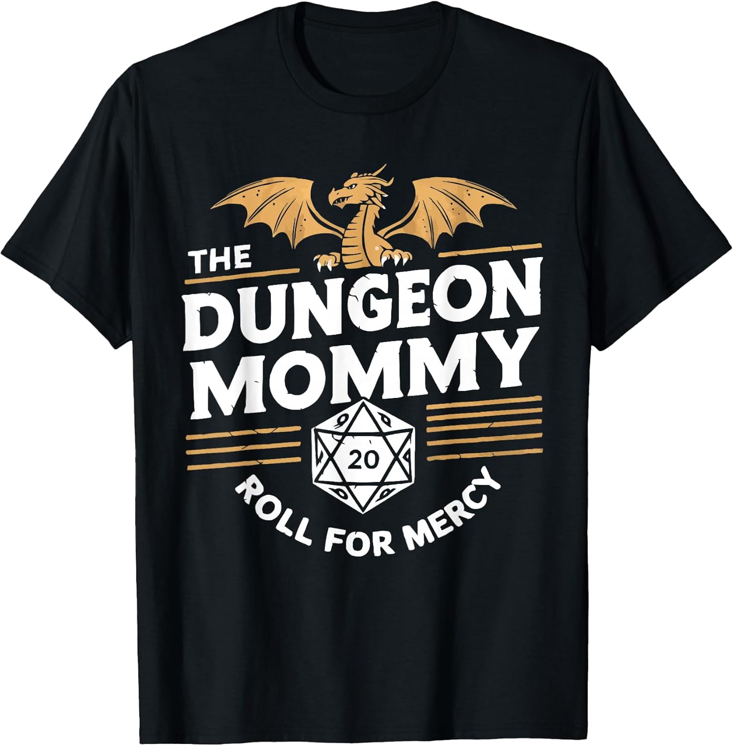Unisex-Adults Black Short Sleeve V-Neck T-Shirt Small Fantasy Table Top Gaming Gift for RPG Fans