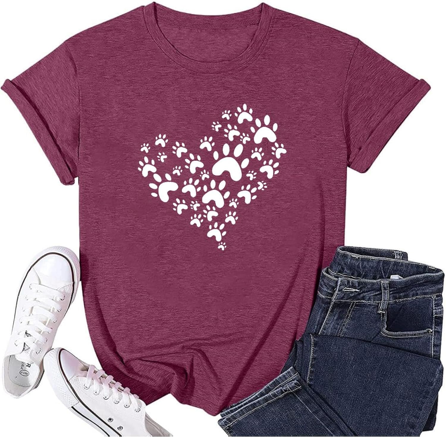 Funny Graphic Shirts for Women Summer Casual Short Sleeve Outdoor Workout Tee Tops