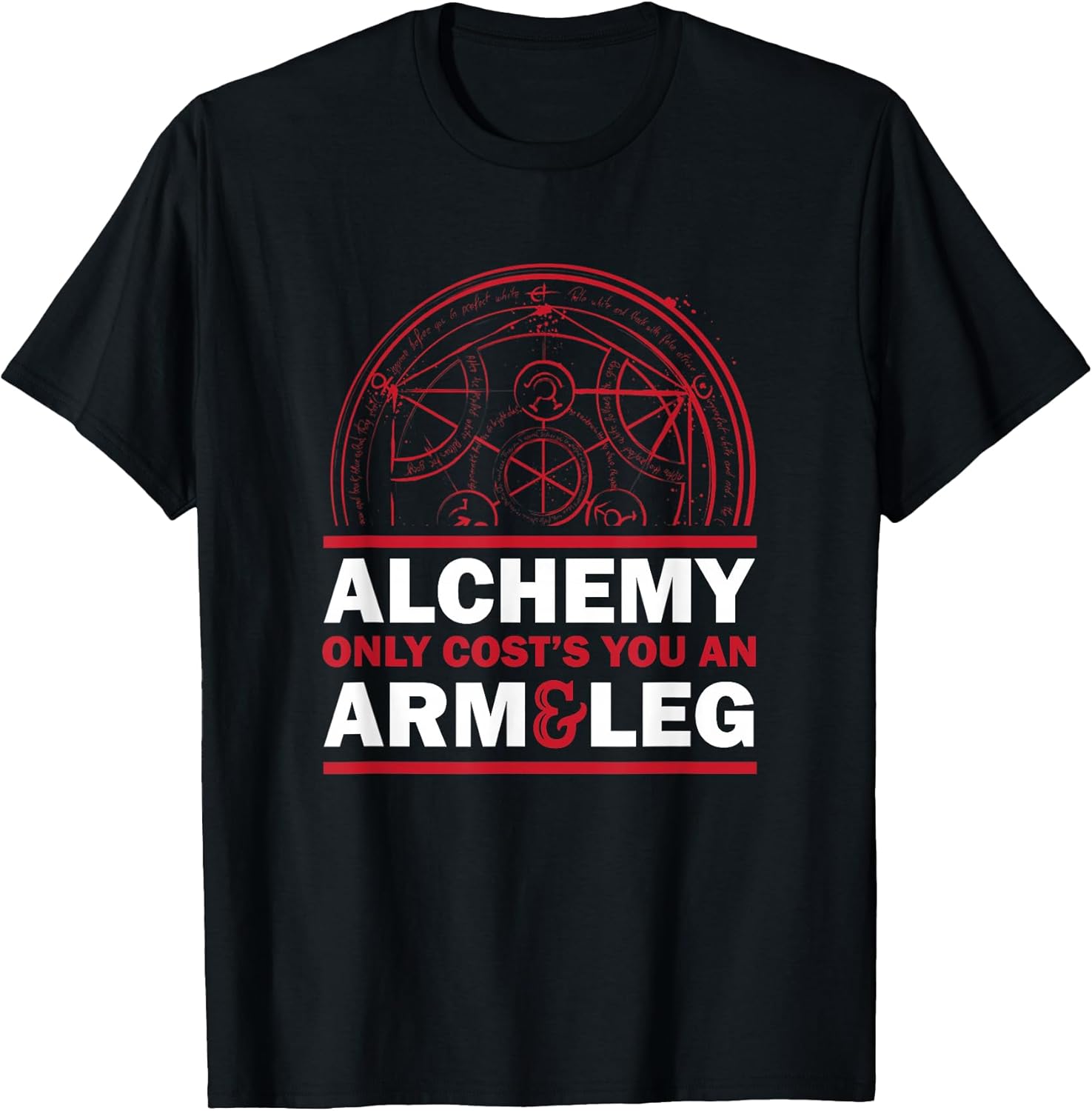Alchemist Anime T Shirt Otaku Weeaboo T-Shirt