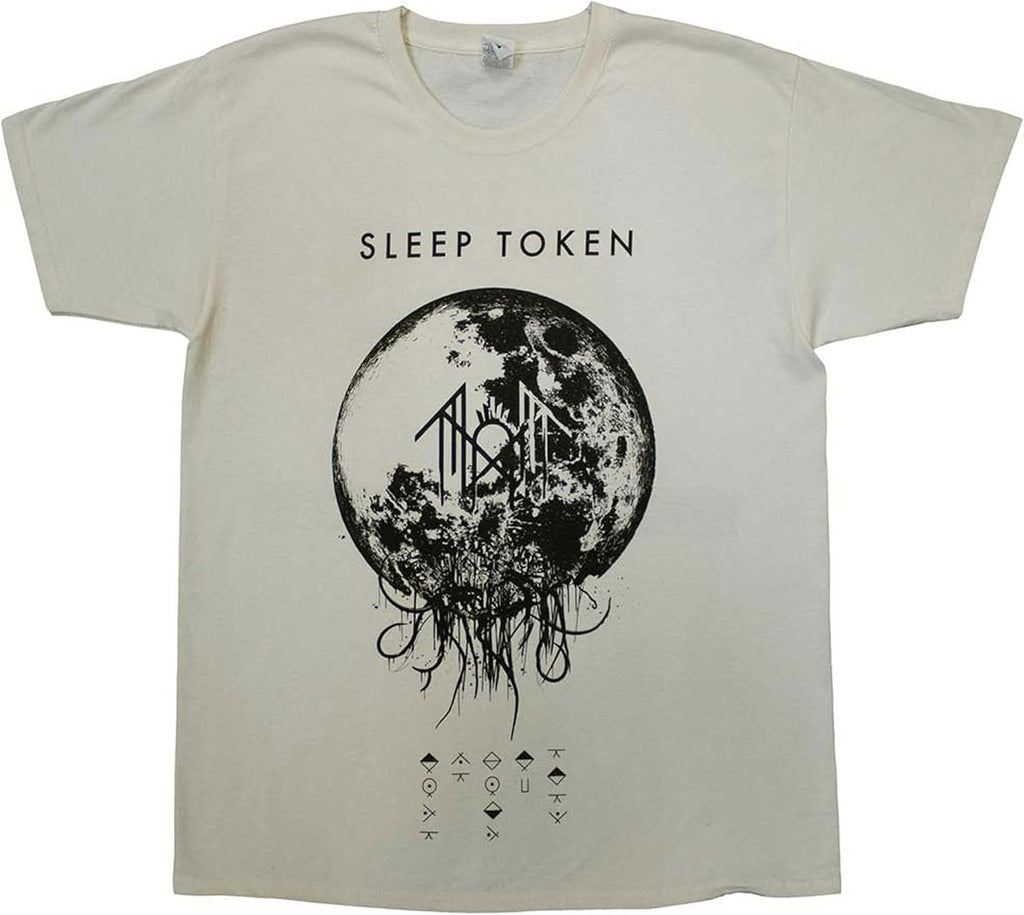 Sleep Token Take Me Back to Eden Band Logo T-Shirt Beige
