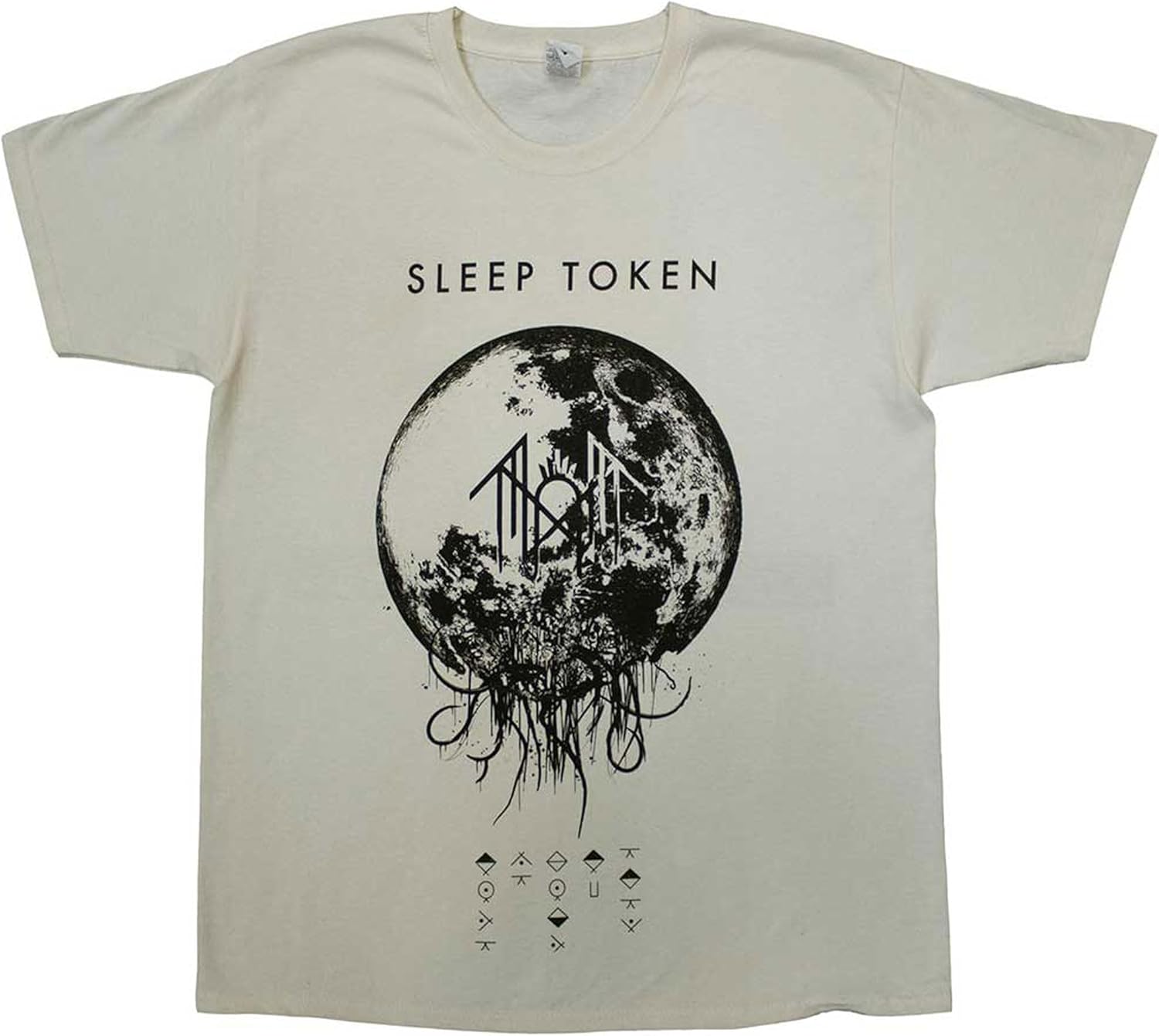 Sleep Token Take Me Back to Eden Band Logo T-Shirt Beige