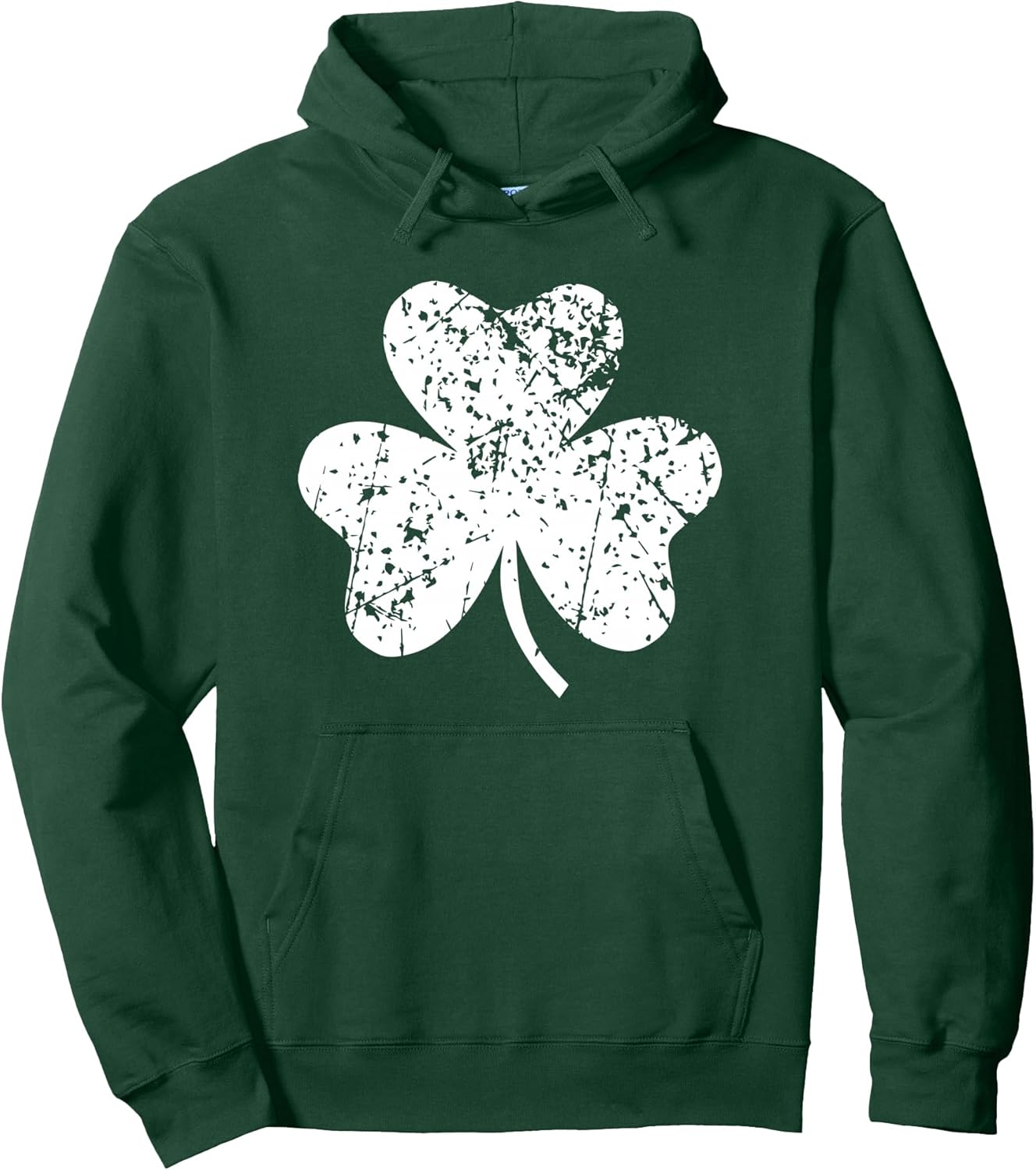 Shamrock St. Patricks Day Ireland Pride Irish Green Graphic Pullover Hoodie