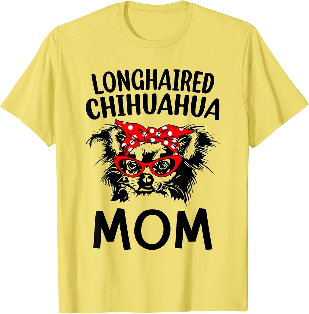 Longhaired Chihuahua Dog Mom Grandma Mothers Day