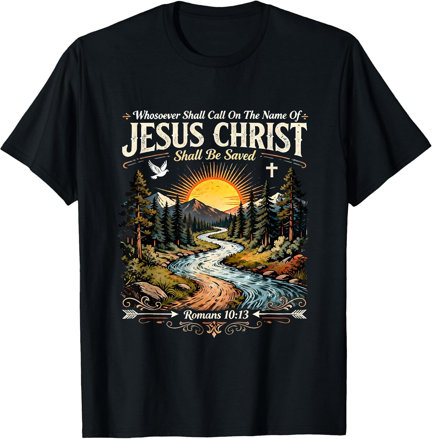 Jesus Cross Bible Verse Vintage