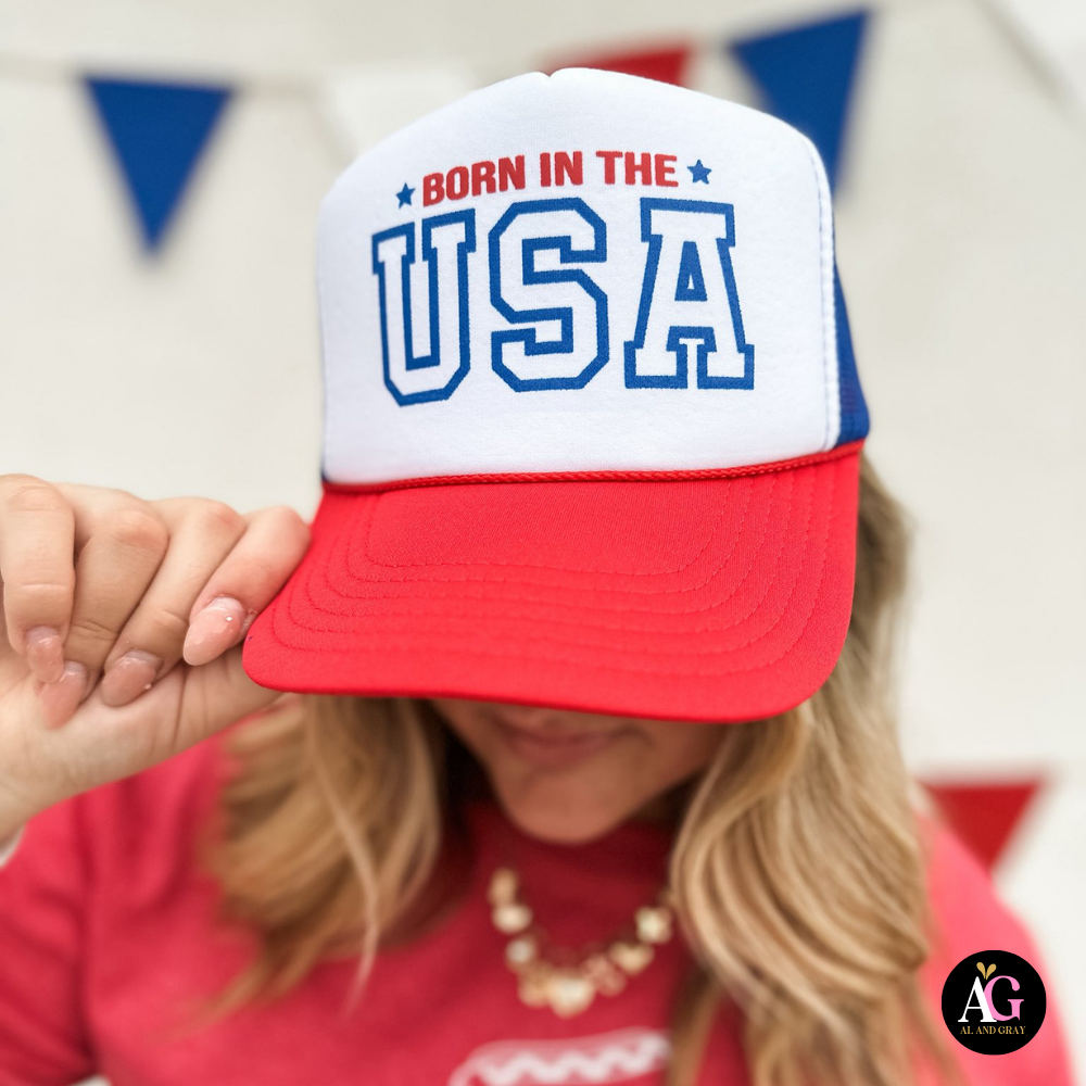 Born in the USA Trucker Hat