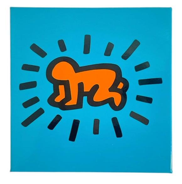 Pop Shop "Radiant Baby" Magnet, Blue