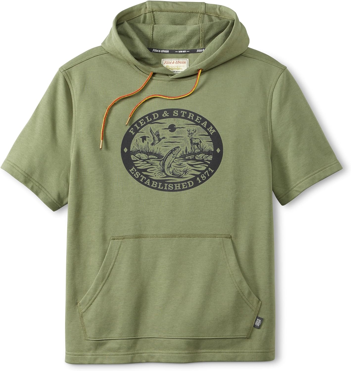 Skiff-Live Short Sleeve French Terry Graphic Hoodie