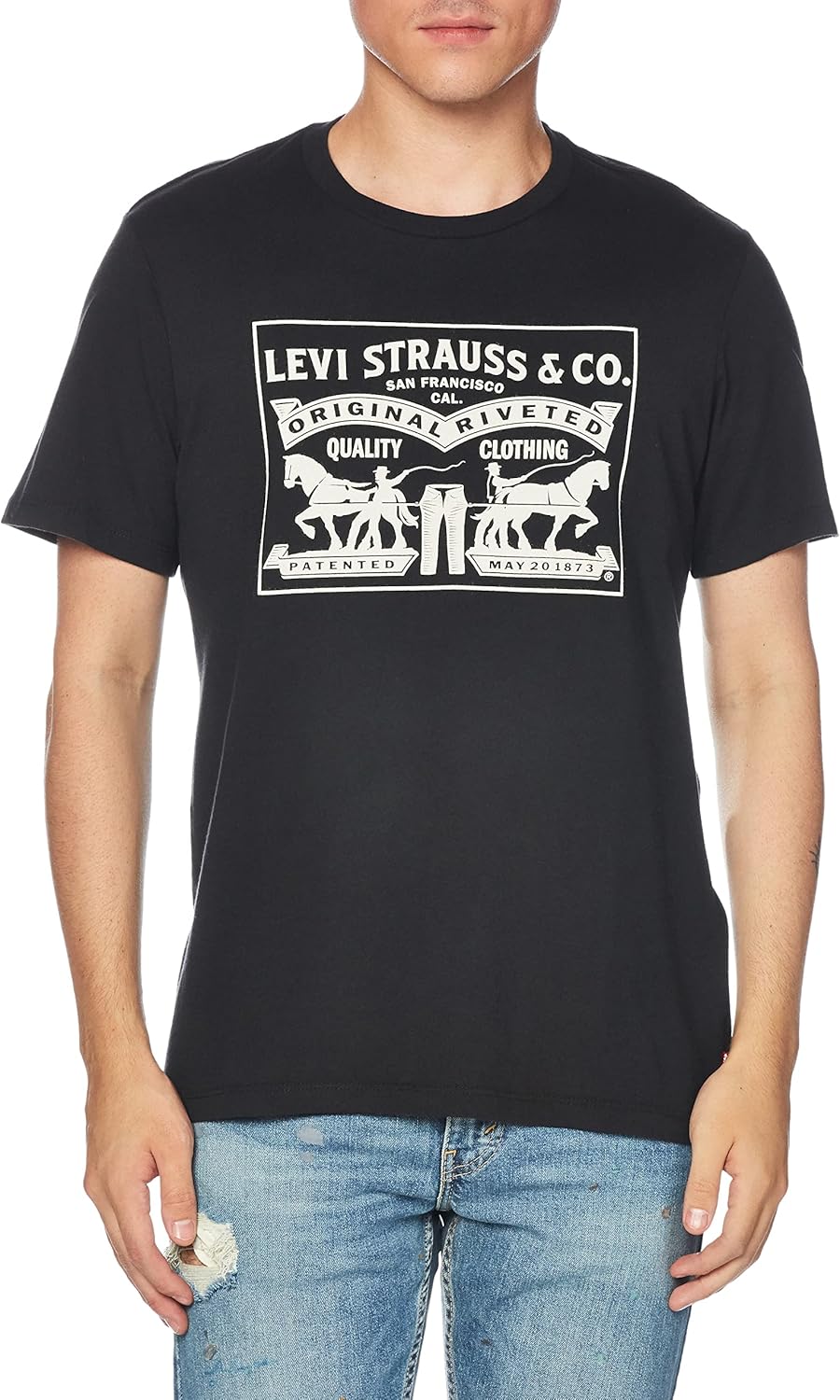 Men's 2-Horse Graphic Tee