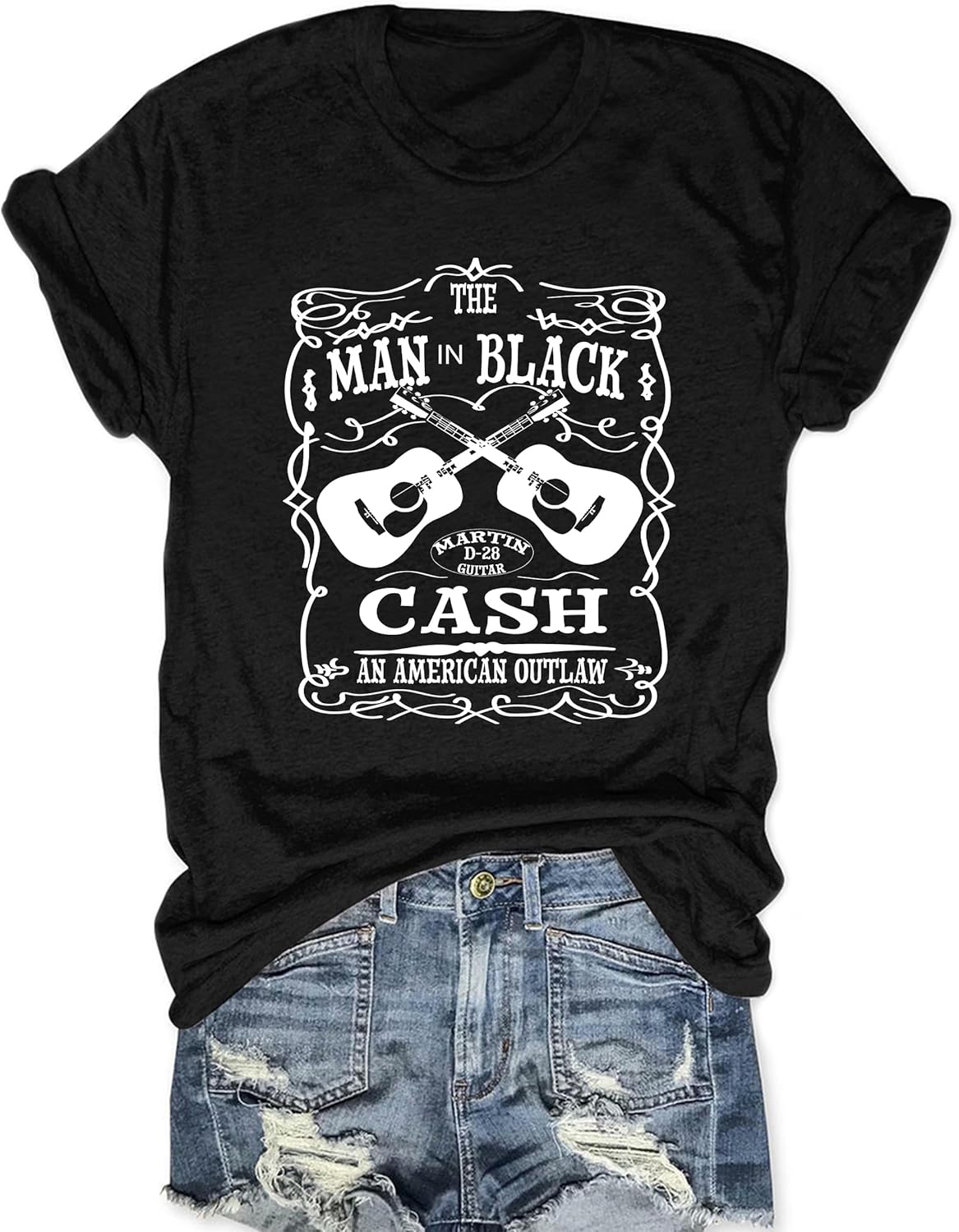 Women Rock Band T Shirt Vintage Country Concert Outfit Music Graphic Tees Short Sleeve Tops