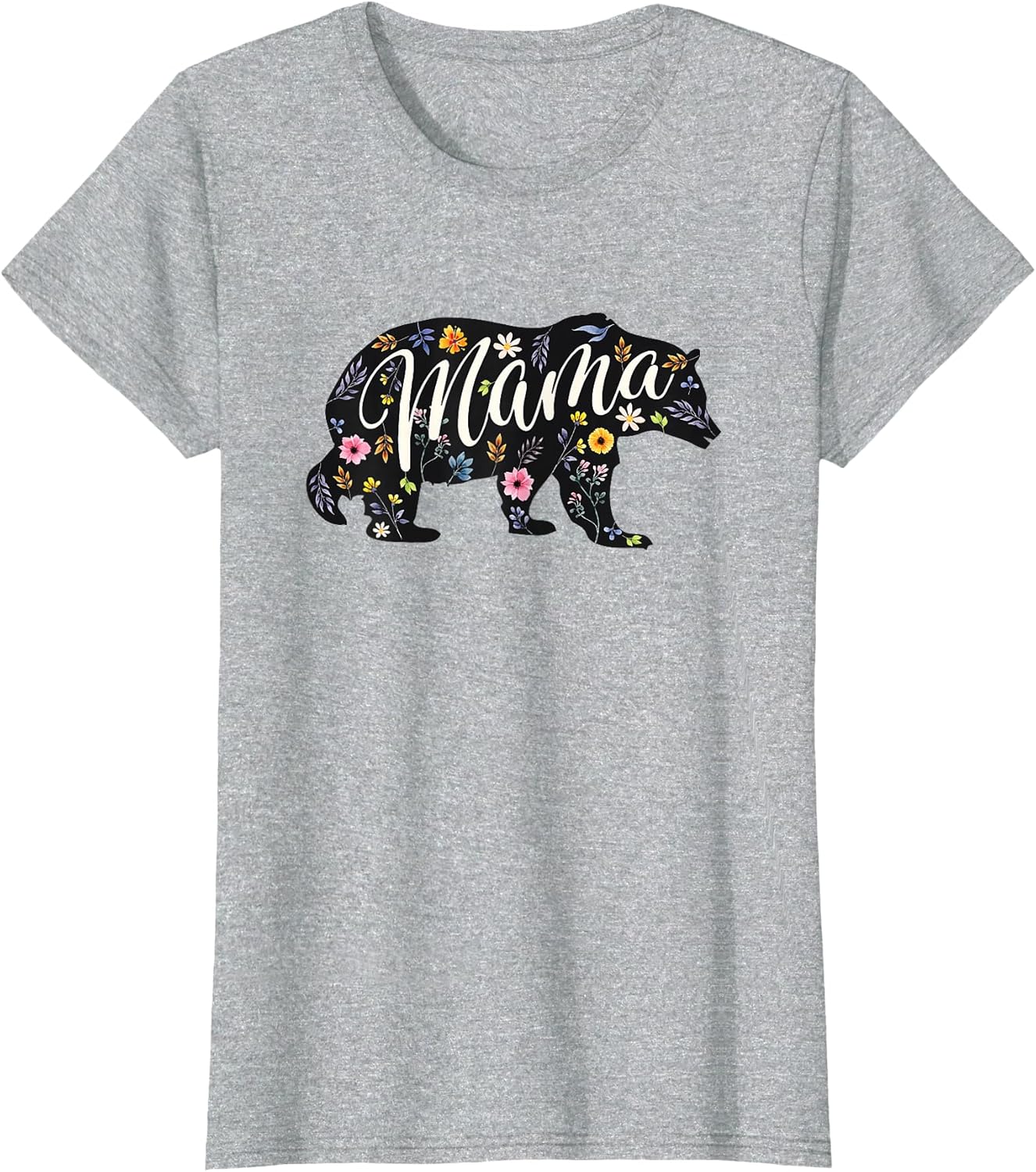 Mama Bear Floral Graphic