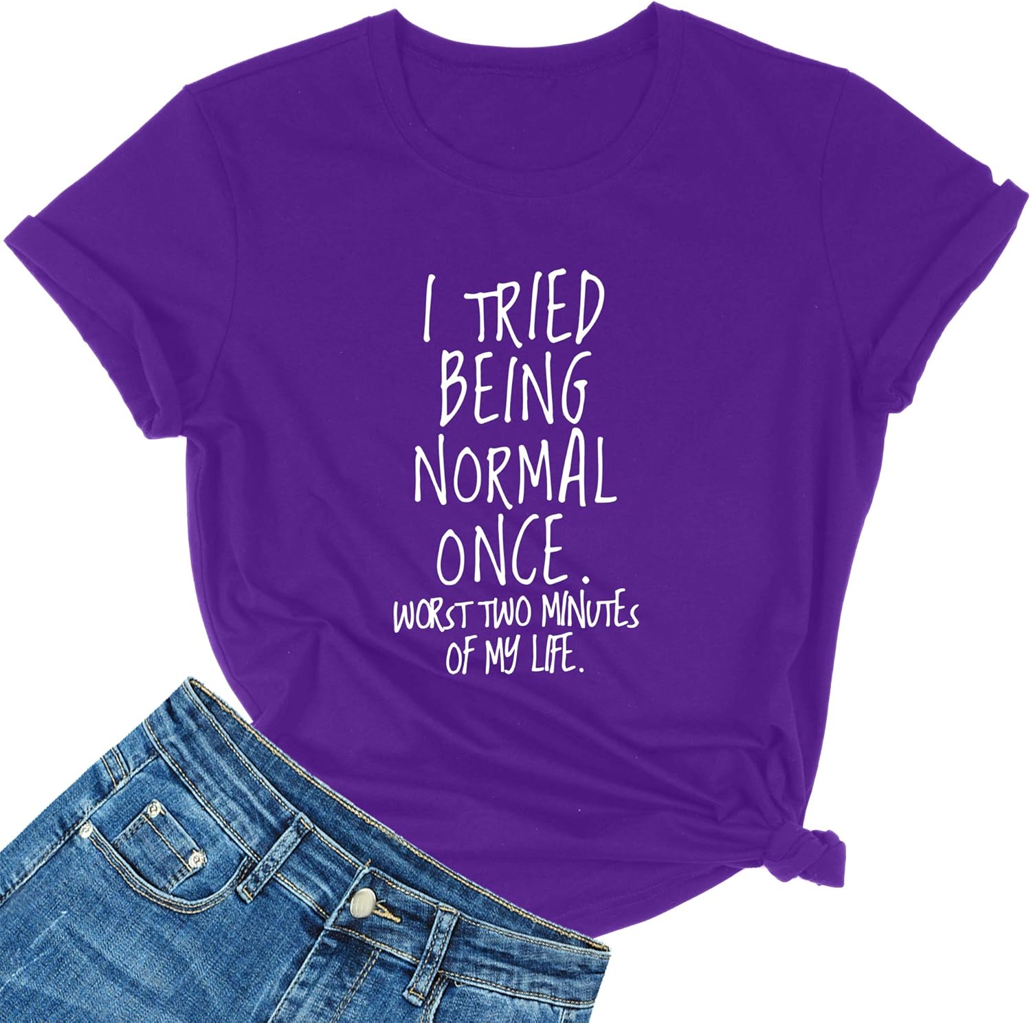Women Fashion Summer Funny Printed Casual Graphic T-Shirts