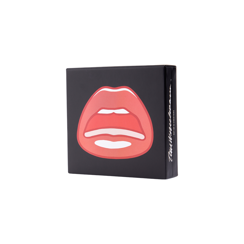 Tom Wesselmann "Mouth" Coasters (Set of 6)