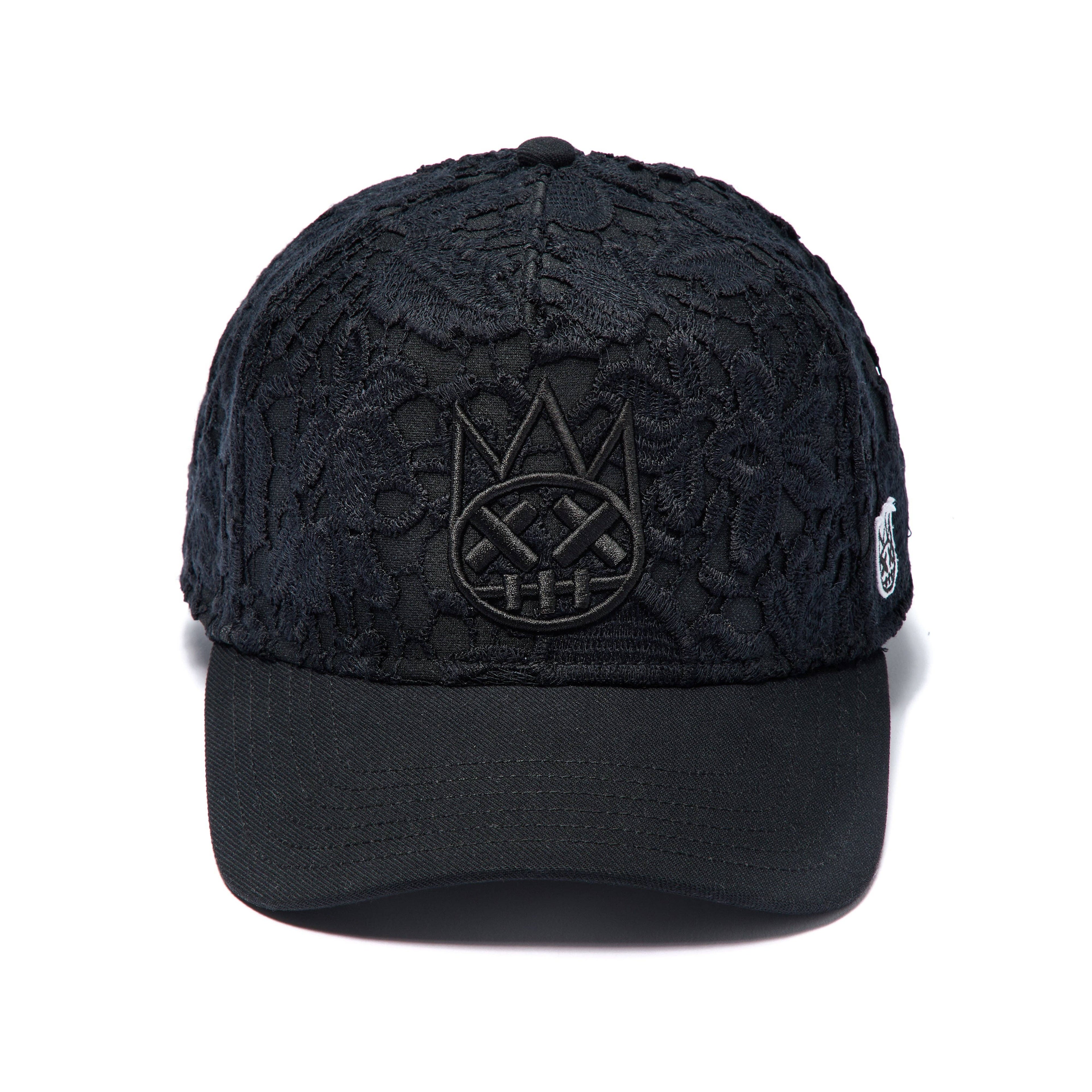 Cult's A Frame Trucker Hat "Lace" in Black