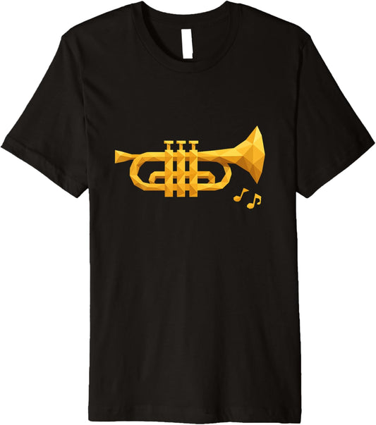 Low Poly Trumpet Premium