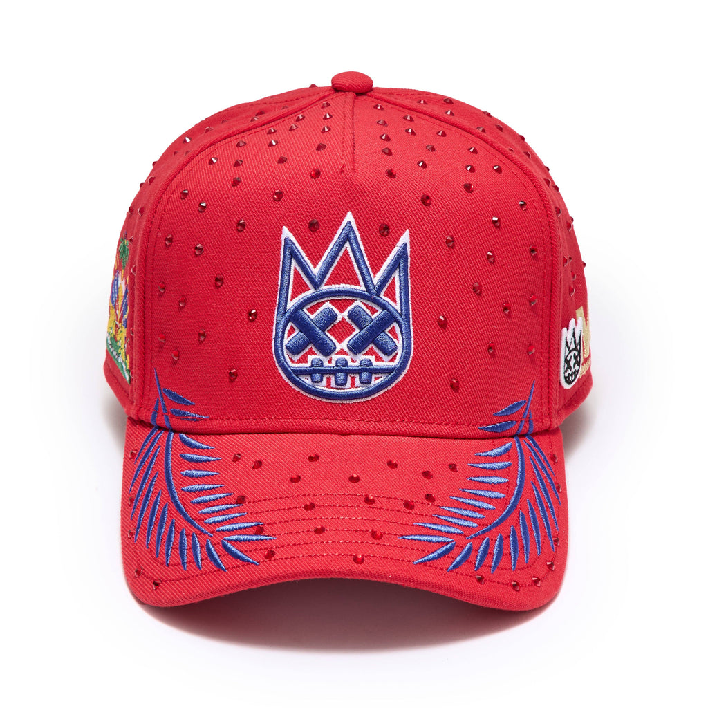 Cult X Topson Trucker Hat in Red