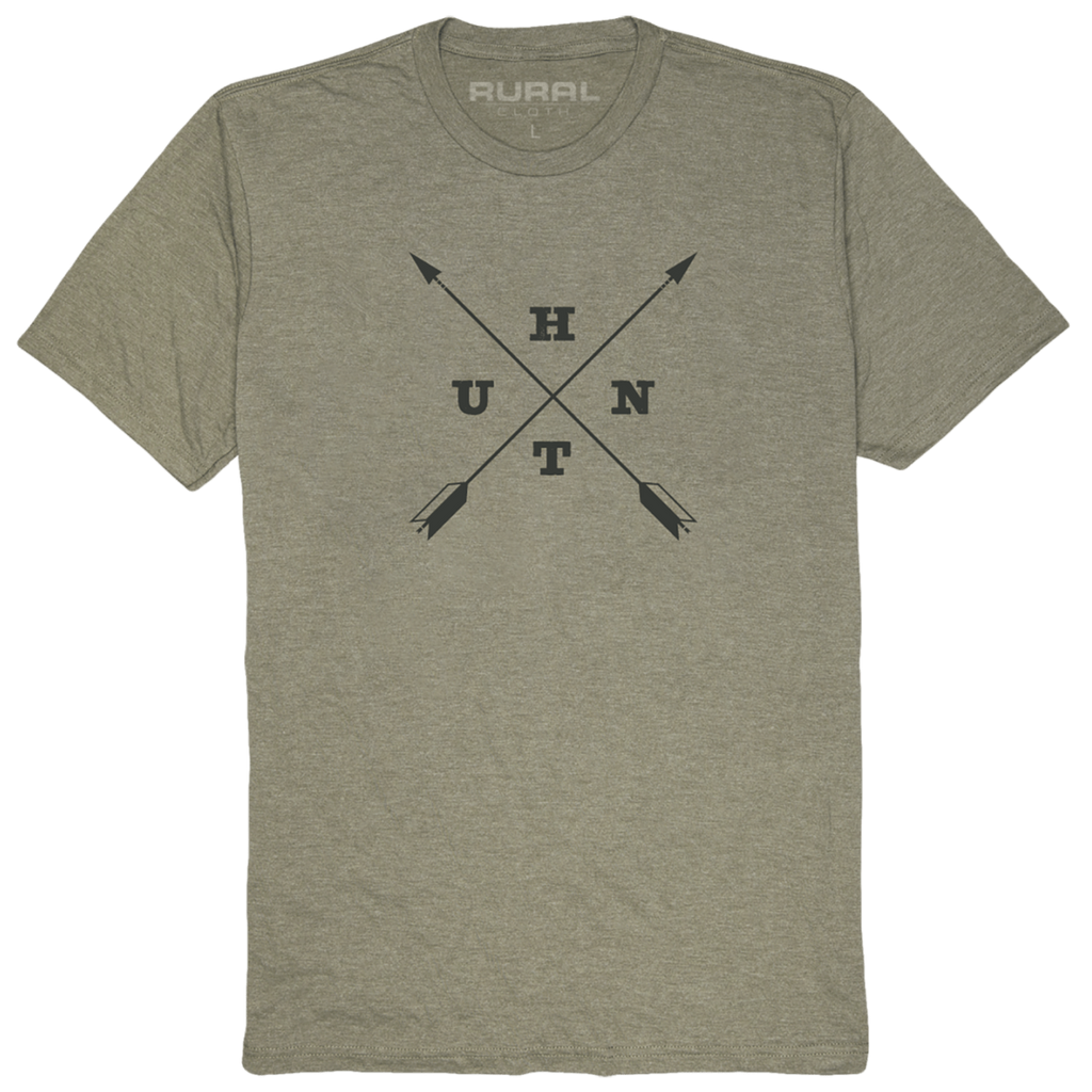 Hunt Tee-Military Green Frost