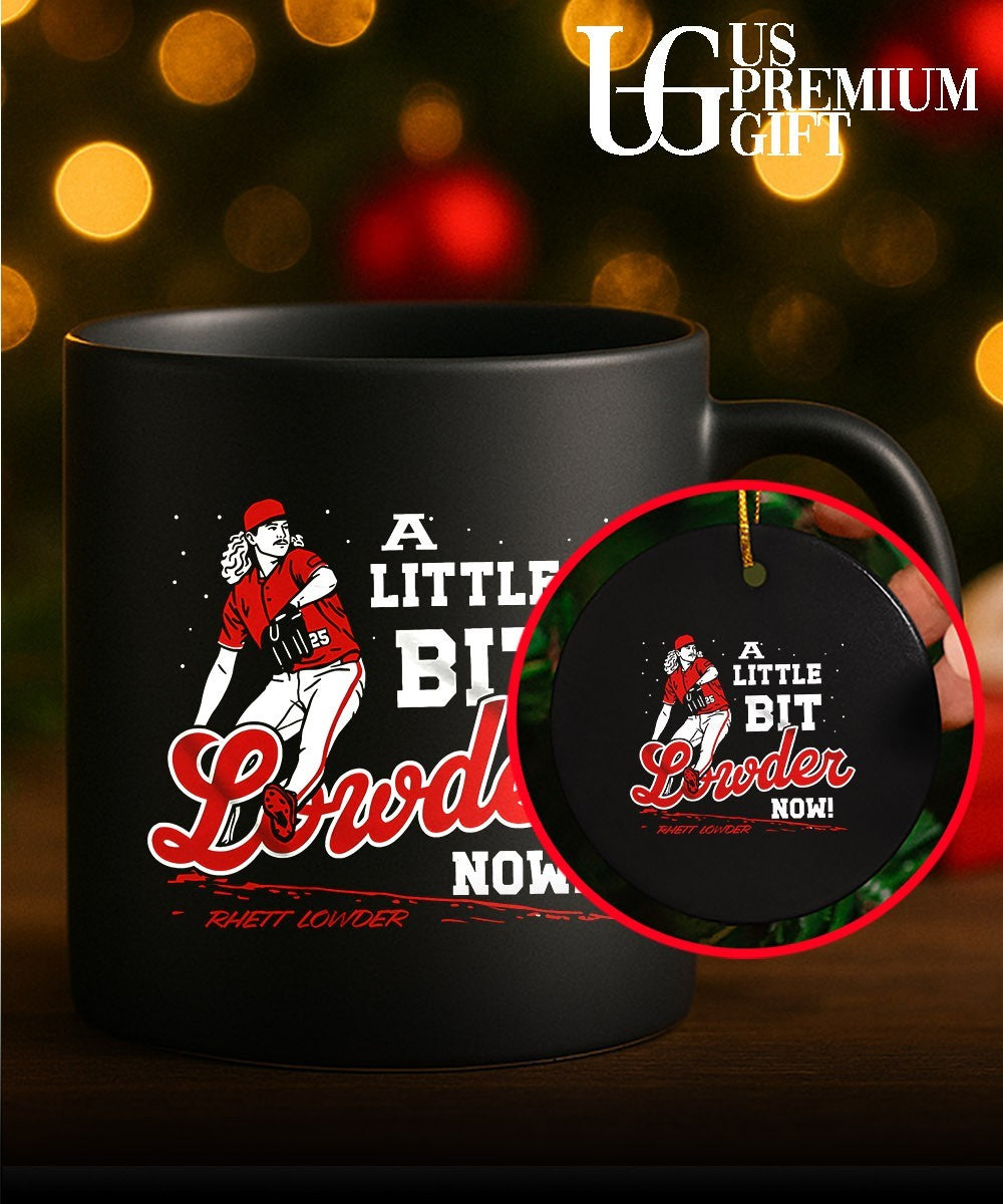 A Little Bit Lowder NowZoom Rhett Lowder Cincinnati Reds baseball shirt