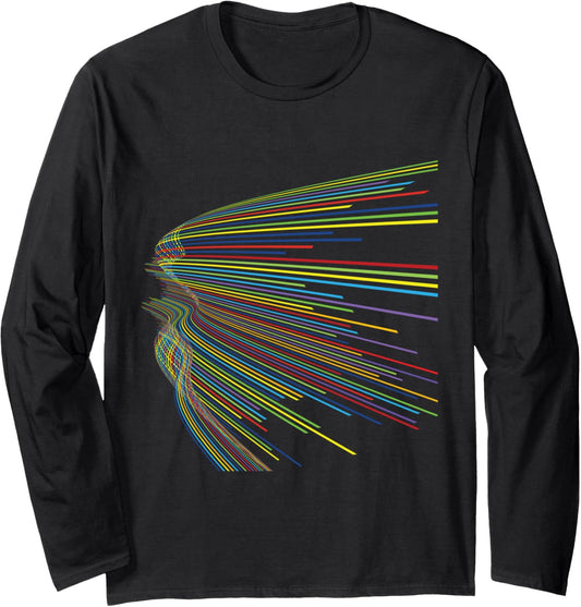 Data Stream Silhouette Long Sleeve