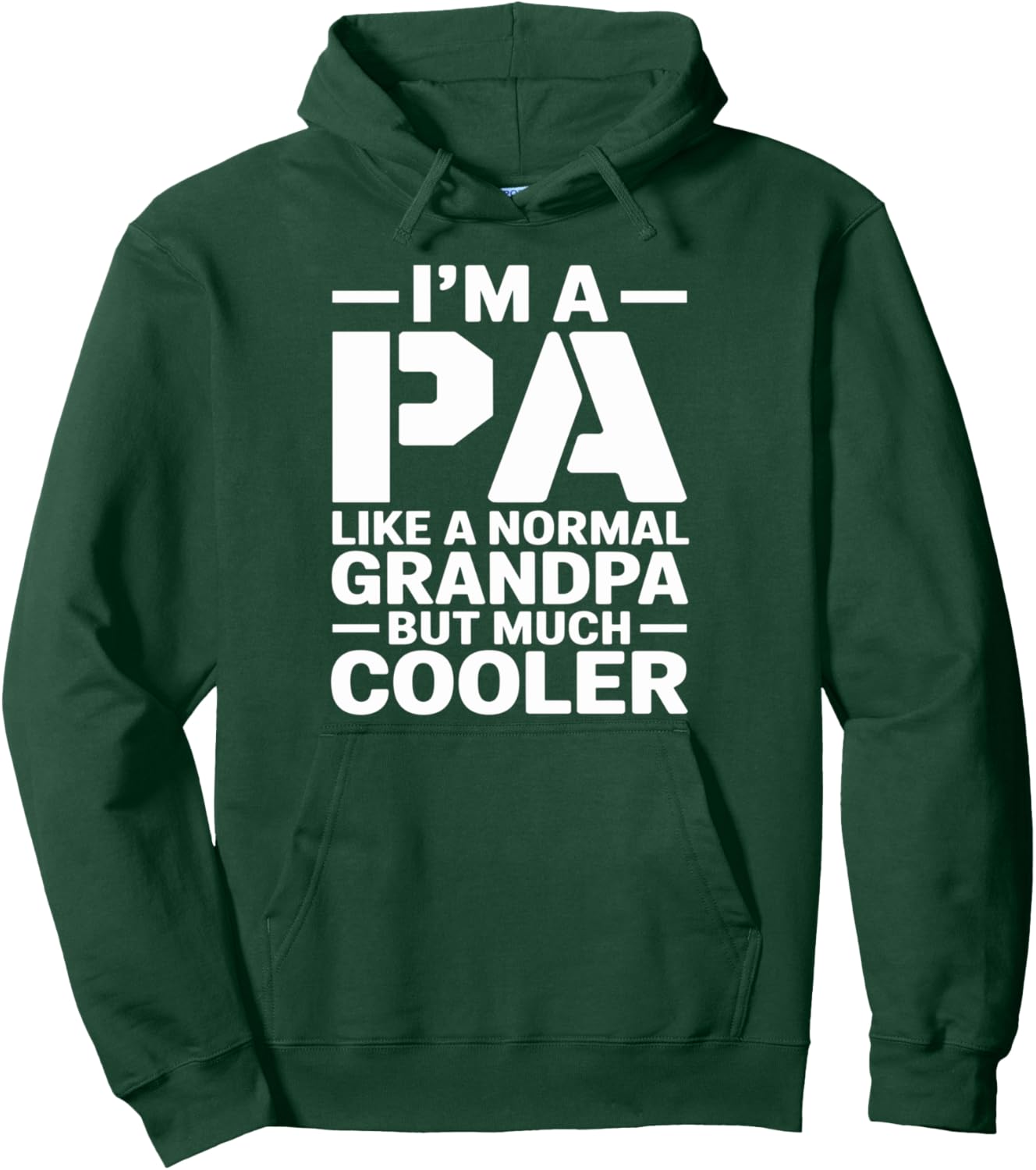 Pa Like a Grandpa Only Cooler Southern Grandfather Pullover Hoodie