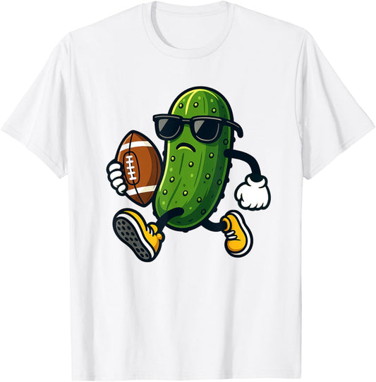 Football Player Pickle Game Day Pickle Playing Football