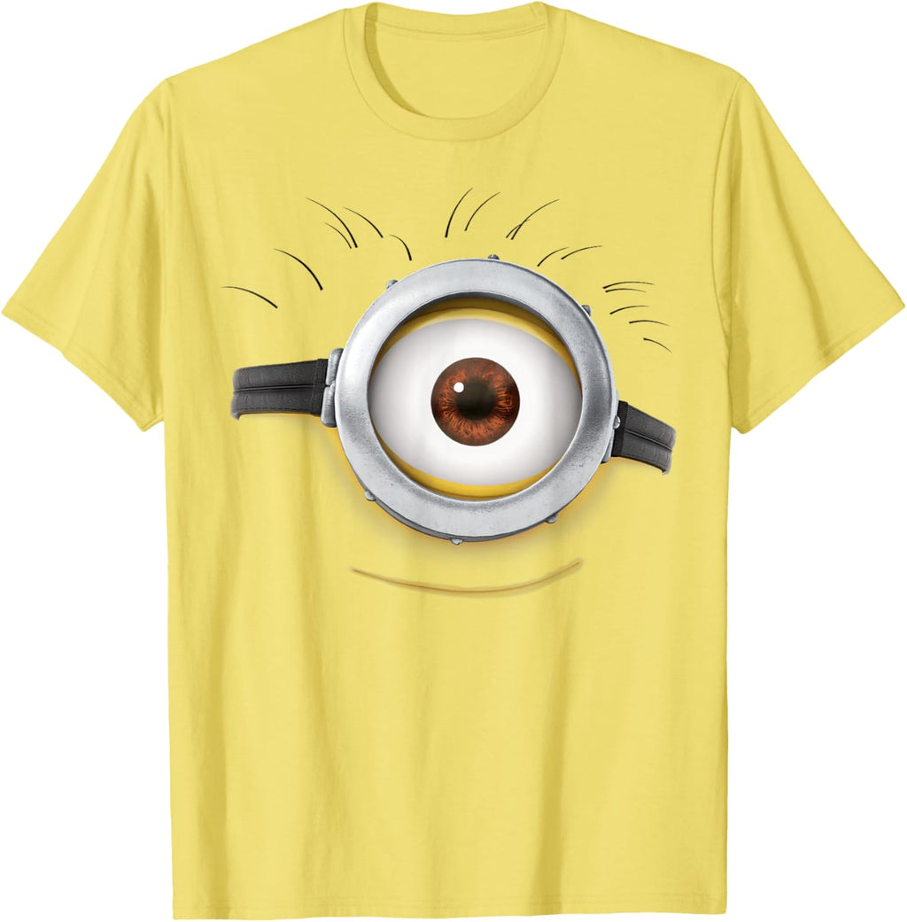 Minions Carl Side Smile Graphic T-Shirt T-Shirt