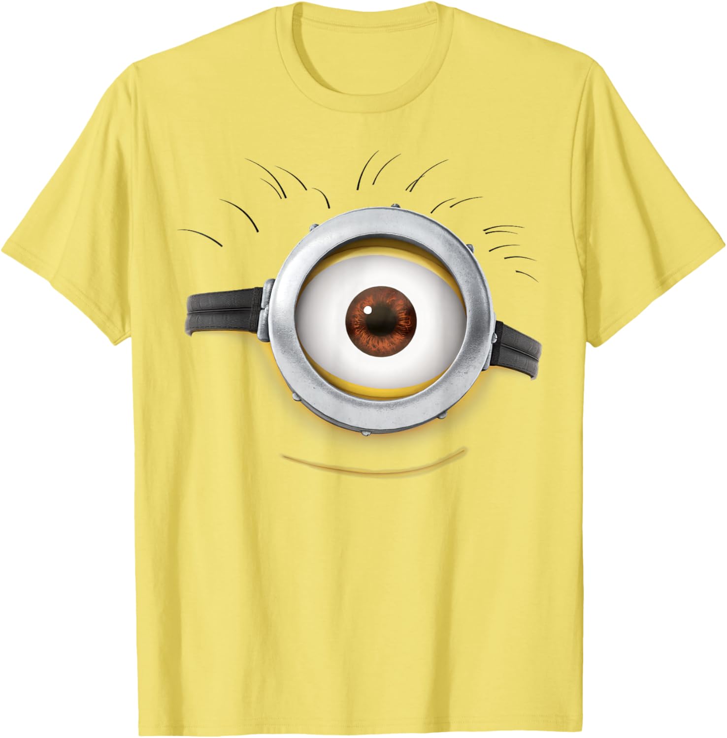 Minions Carl Side Smile Graphic T-Shirt T-Shirt